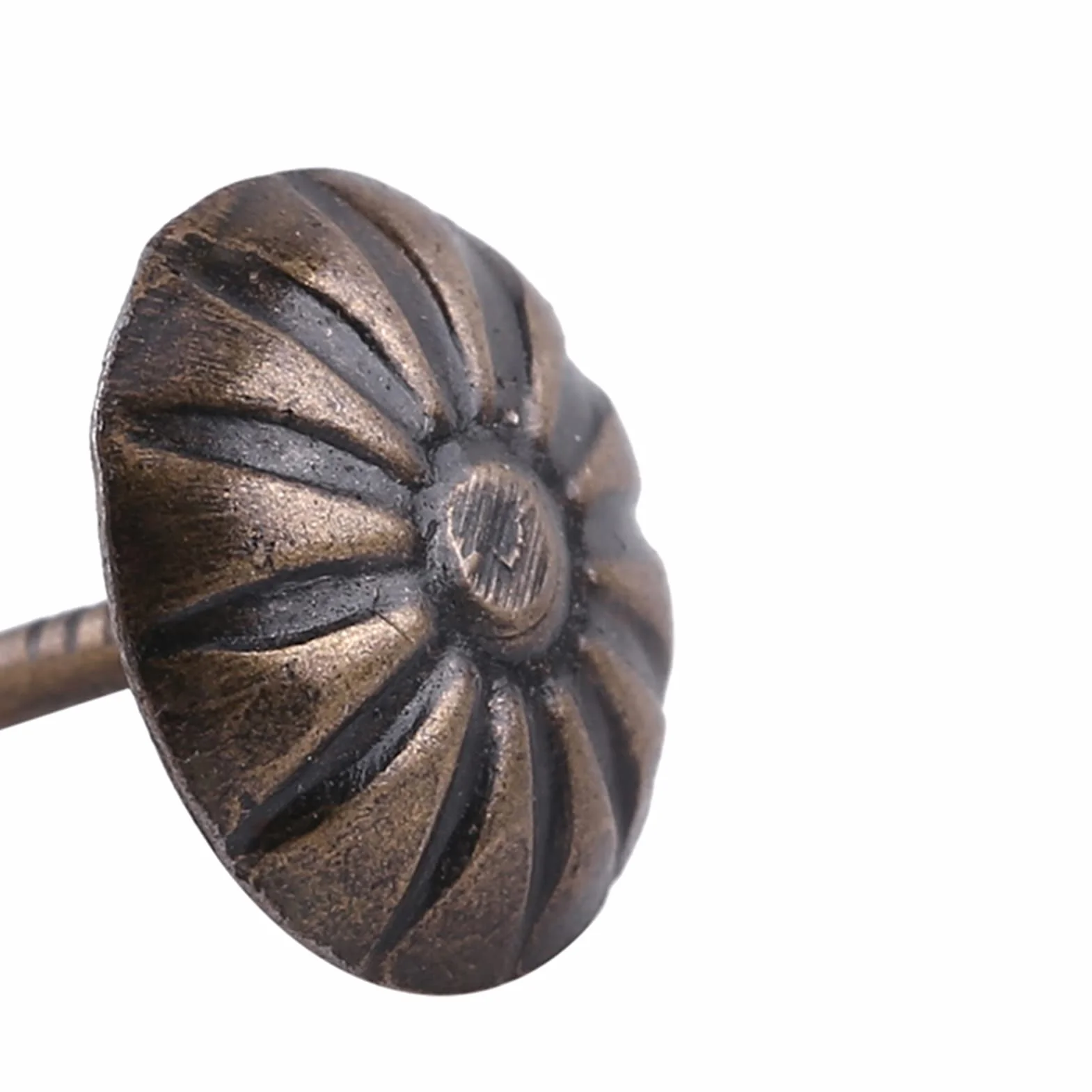 Gwoździe do Kciuków, 100 szt. Vintage Gwoździe Tapicerskie Gwoździe Gwoździe Tapicerskie Brąz Metalowa Zawieszka Meble Sofa Drzwi do Butów Dekoracyjne Tack Stud dla Domu (Zielony