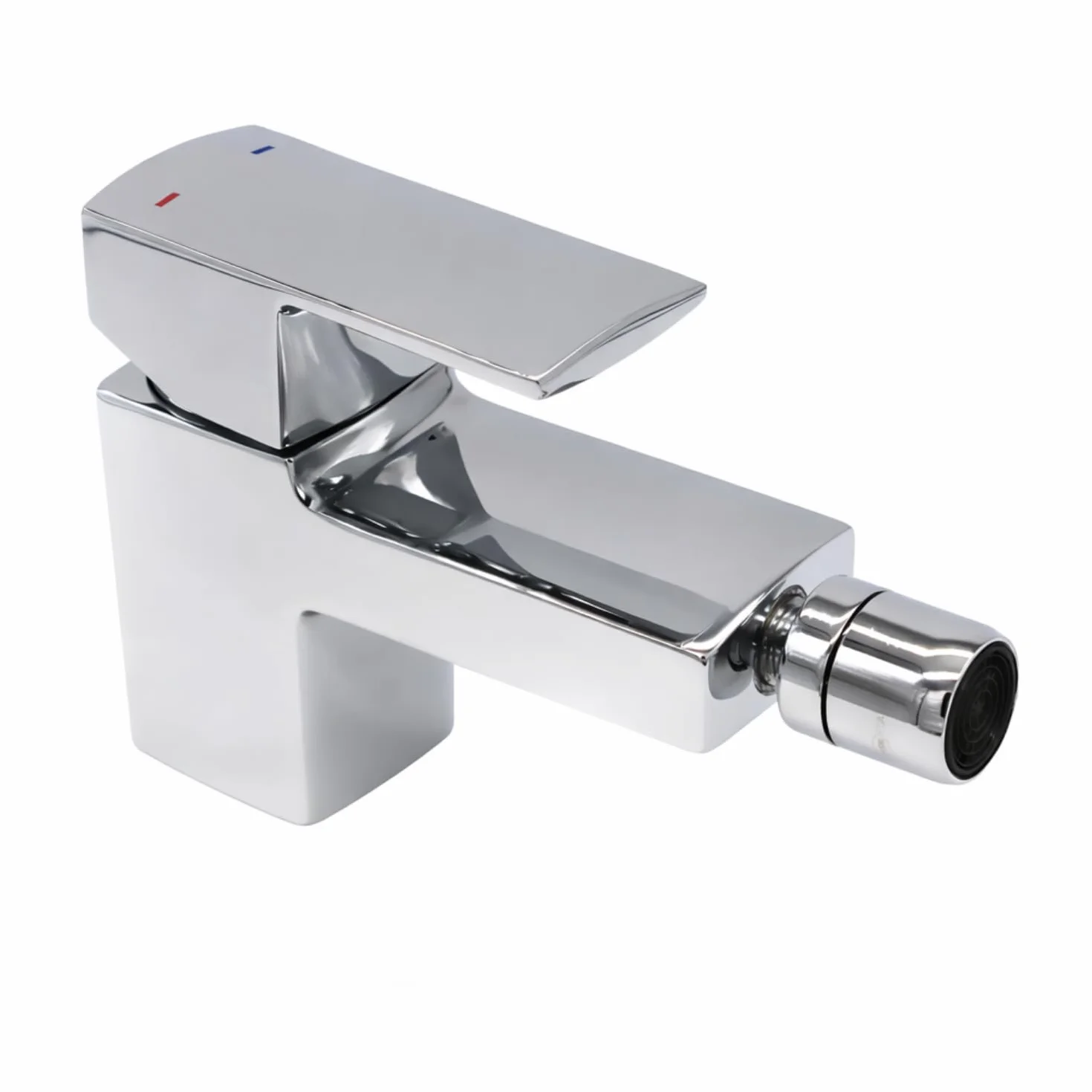 Paron chromowany bidet bateria jednouchwytowa łazienkowa bidet mikser z regulowanym napowietrzaczem