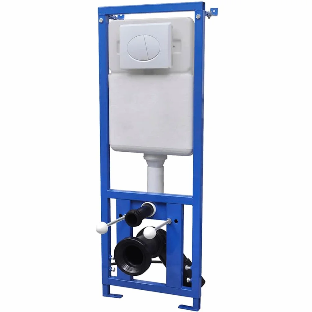 vidaXL Zbiornik podtynkowy 11 l 41x14x(110-125) cm