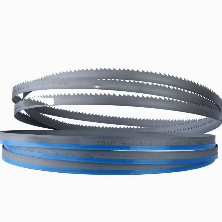Brzeszczot piły, Brzeszczoty taśmowe bimetaliczne 19 mm, długość dostosowana do cięcia drewna i metalu 1500-4000(2160mm)
