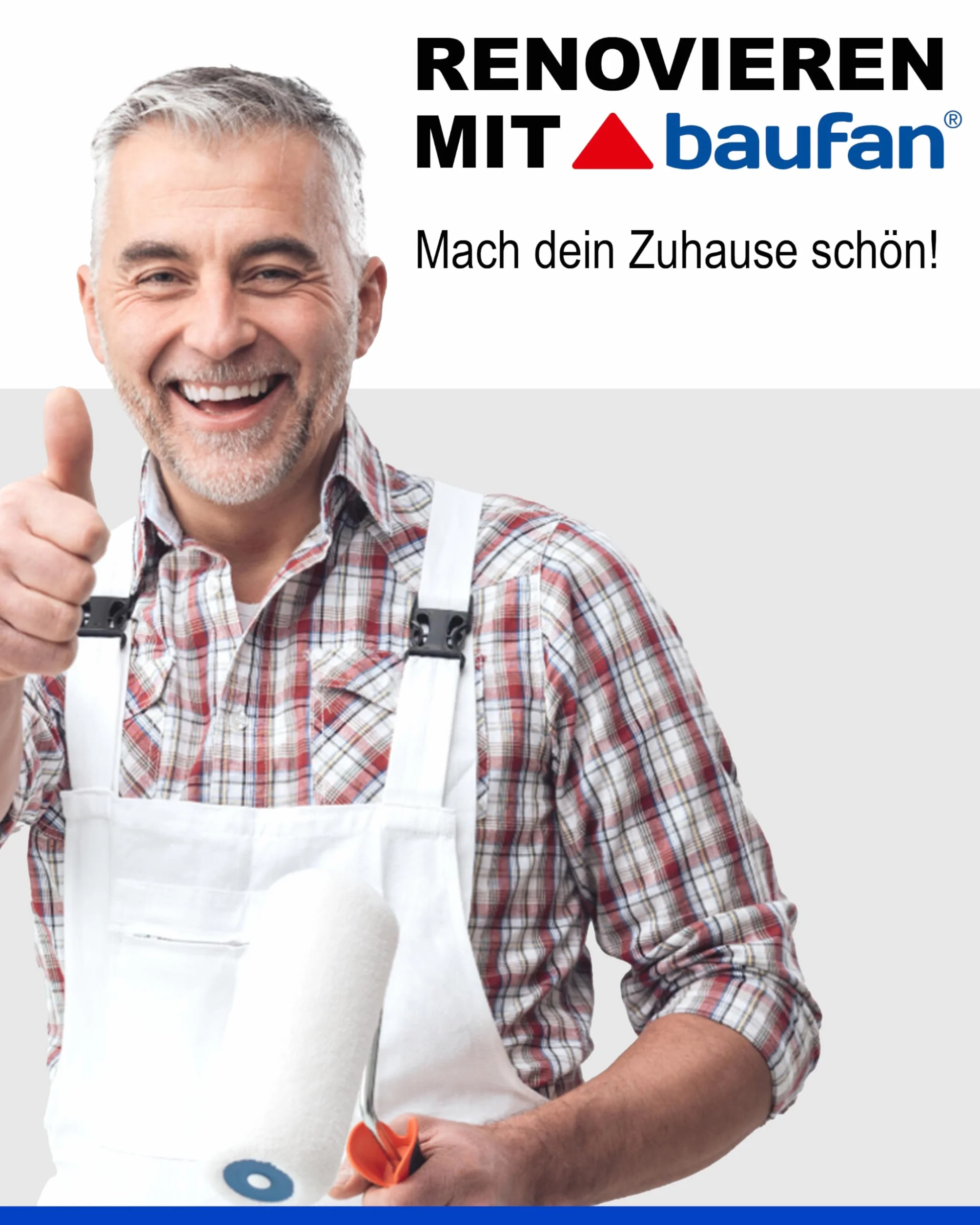Baufan 4016220000000 33306008 Gotowa Masa Szpachlowa, Biały, 400 g
