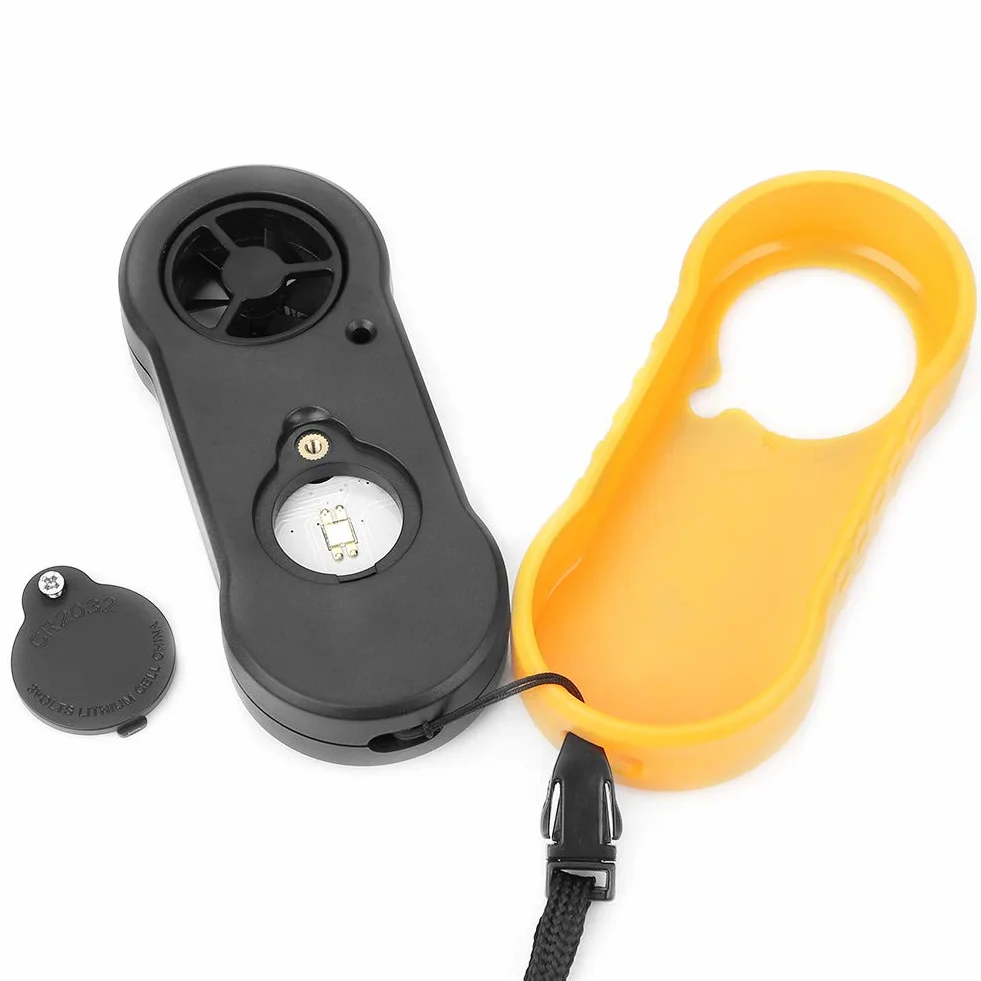 Cyfrowy anemometr ręczny GM818 LCD do pomiaru prędkości powietrza