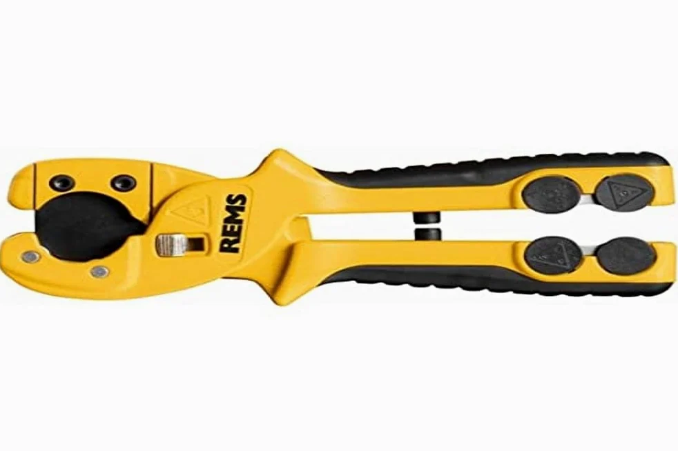Rems Nożyce do rur ROS P 26/SW 35 (do rur o średnicy do Ø 35 mm, ergonomiczny uchwyt, obsługa jedną ręką, powlekane PTFE, przecinak do rur falistych ochronnych do ø 35 mm) 291242 R