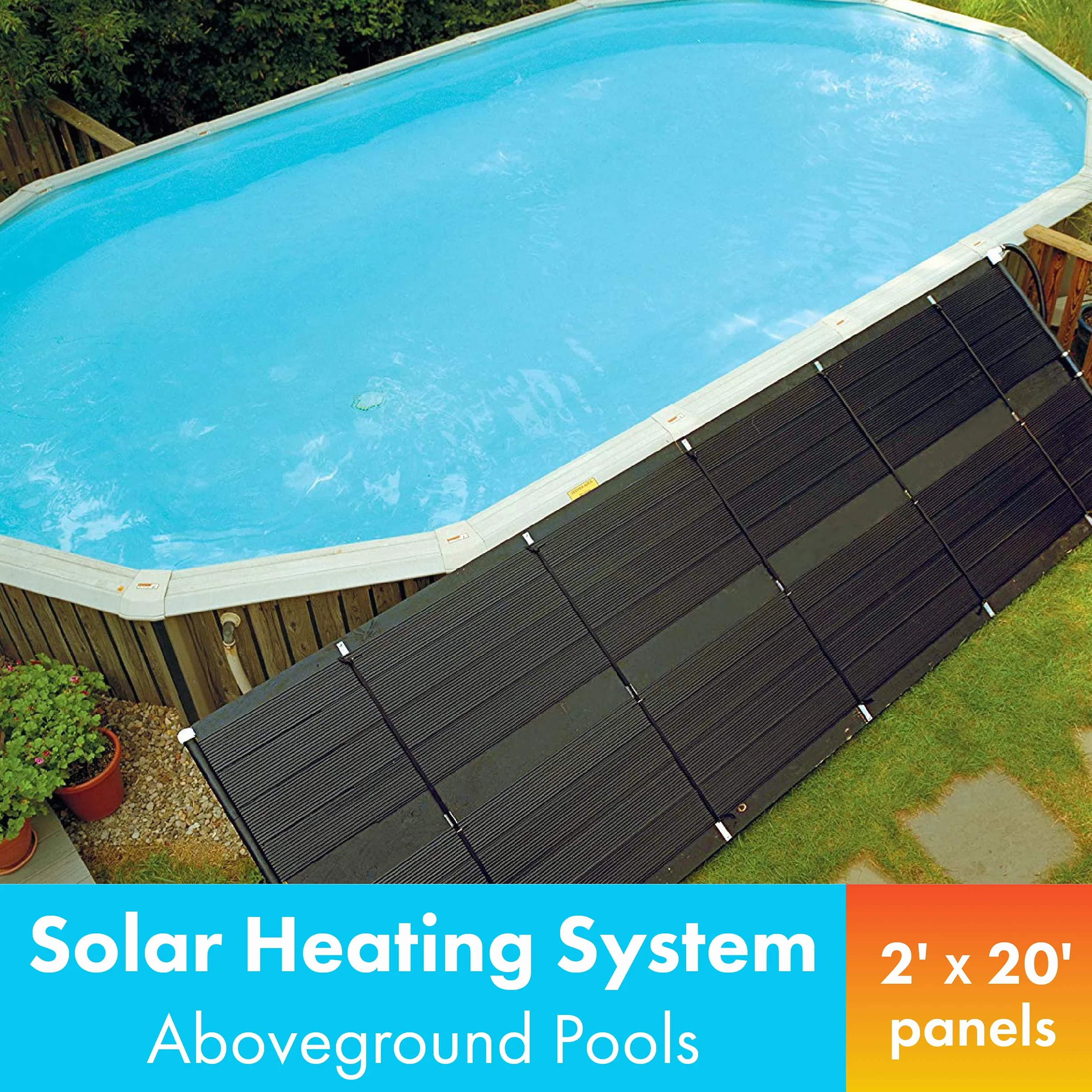 SmartPool WWS421P solarny podgrzewacz basenowy do basenów naziemnych