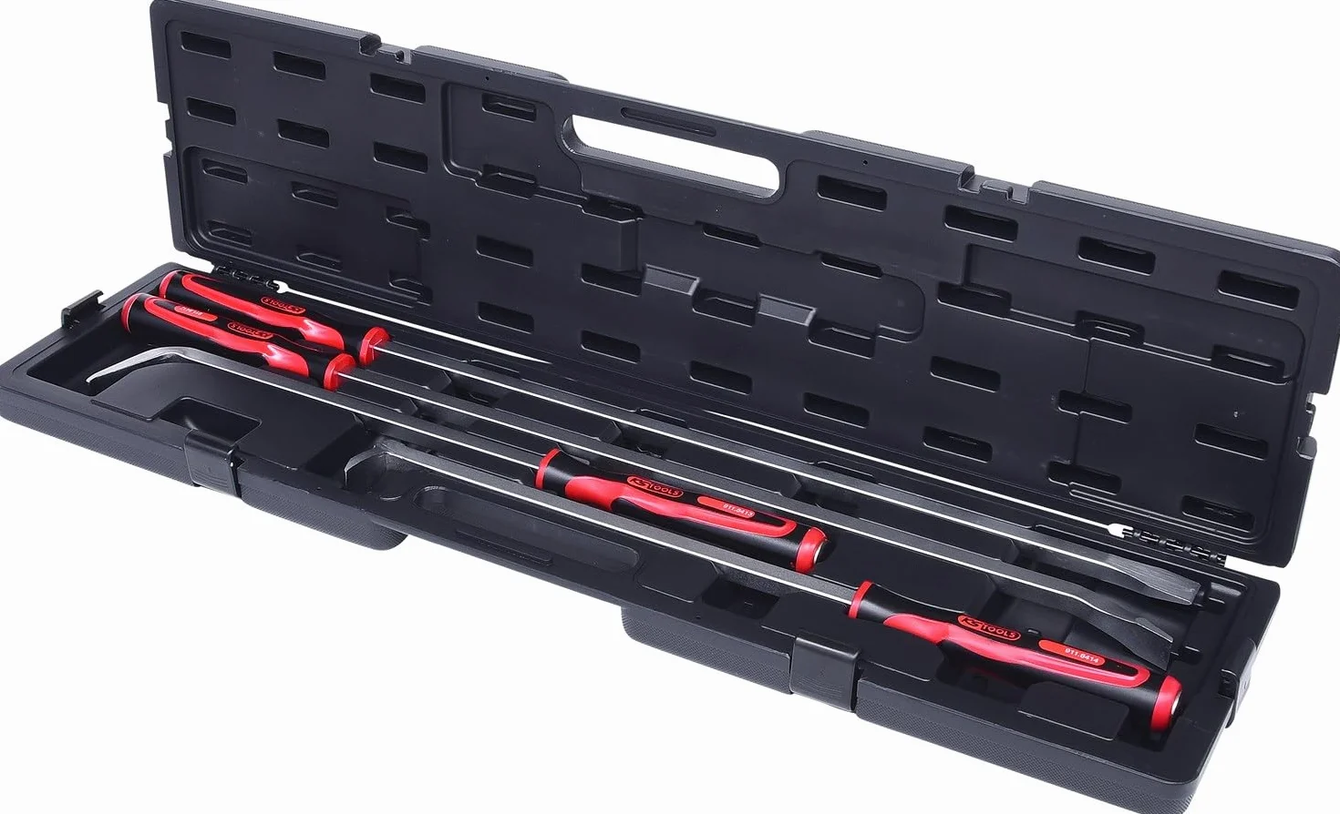 KS Tools 911.8410 Zestaw łomów, 4-szt