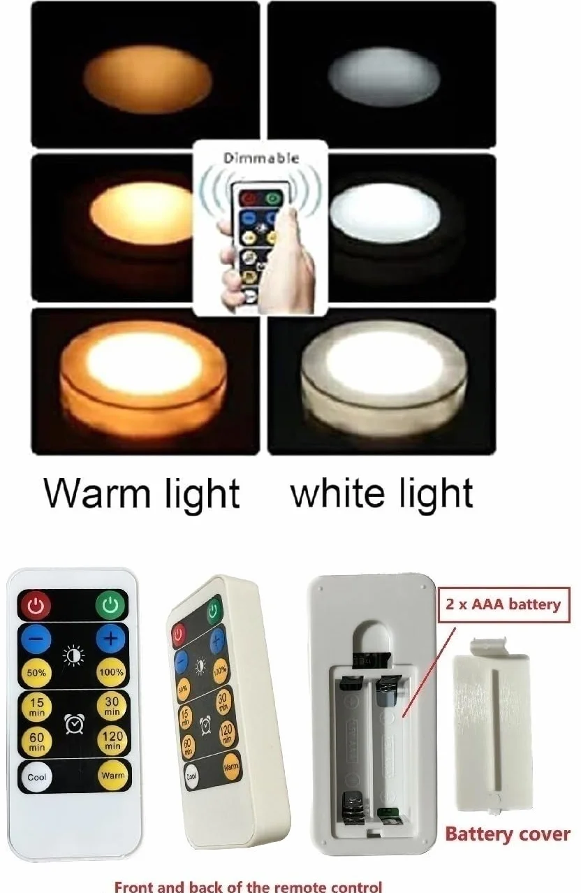Akumulatorowa lampa ścienna, zestaw 2 lamp ściennych zasilanych bateriami z pilotem, bezprzewodowy kinkiet ścienny, kinkiety ścienne na baterie, bez okablowania, lampa ścienna z tkaniny regulatab