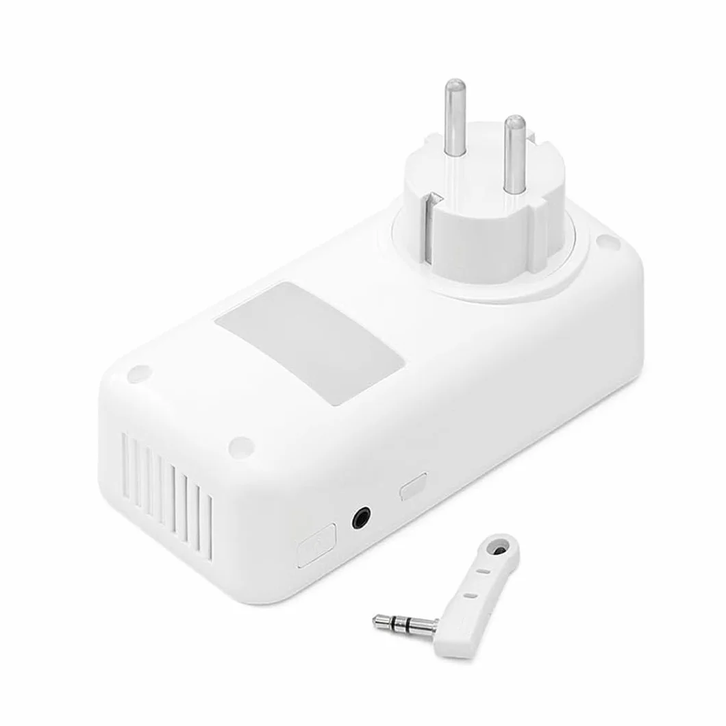Inteligentne Gniazdko Bez Internetu/WiFi | Wymaga Karty SIM GSM/4G | Z Czujnikiem Temperatury i Zdalnym Sterowaniem przez SMS, Połączenie lub Aplikację | Natychmiastowe Powiadomienie