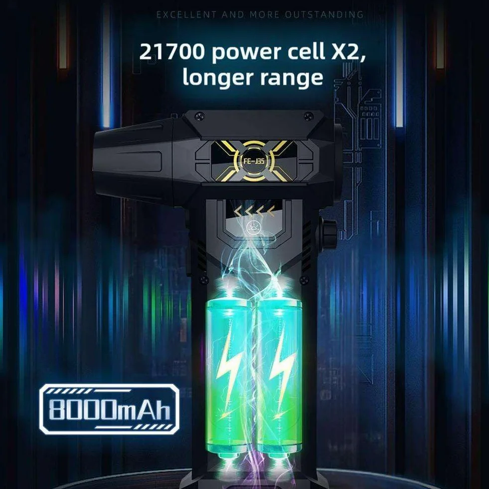 Ac-27 elektryczna szczotka do odkurzania 130000 obr./min dmuchawa 120 W akumulatorowa