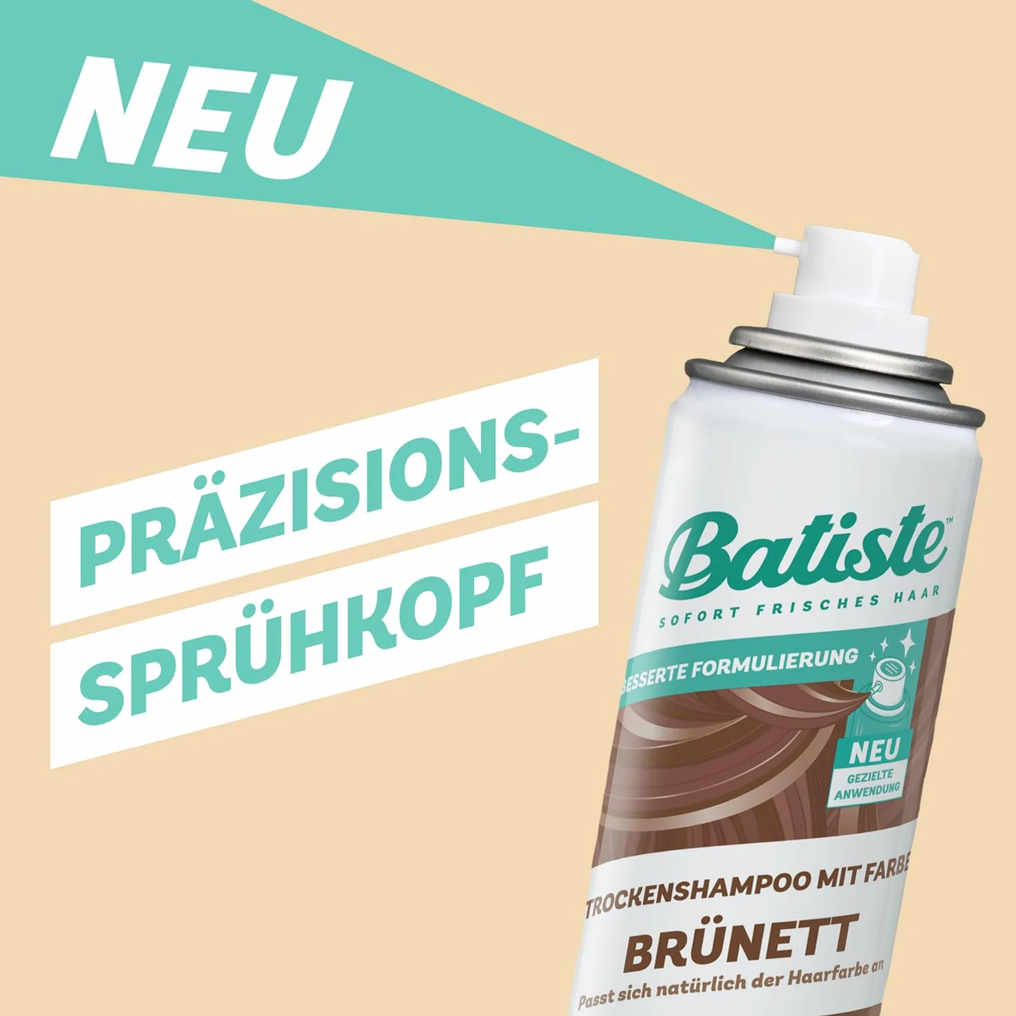 Batiste Medium Brown & Brunette Suchy szampon