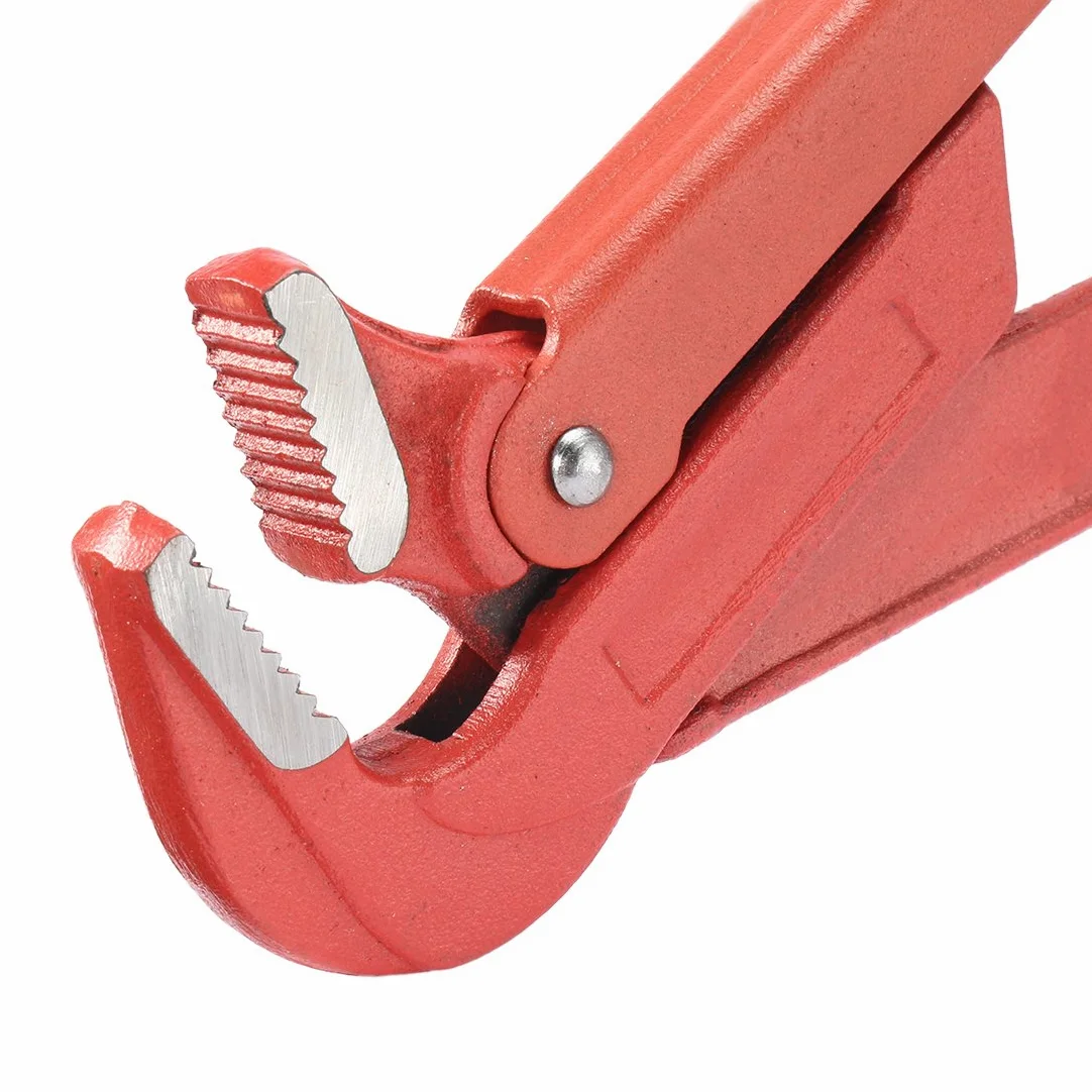 Wytrzymały aluminiowy klucz do rur hydraulicznych, płaski 90-stopniowy, szwedzki, 1,5-calowy