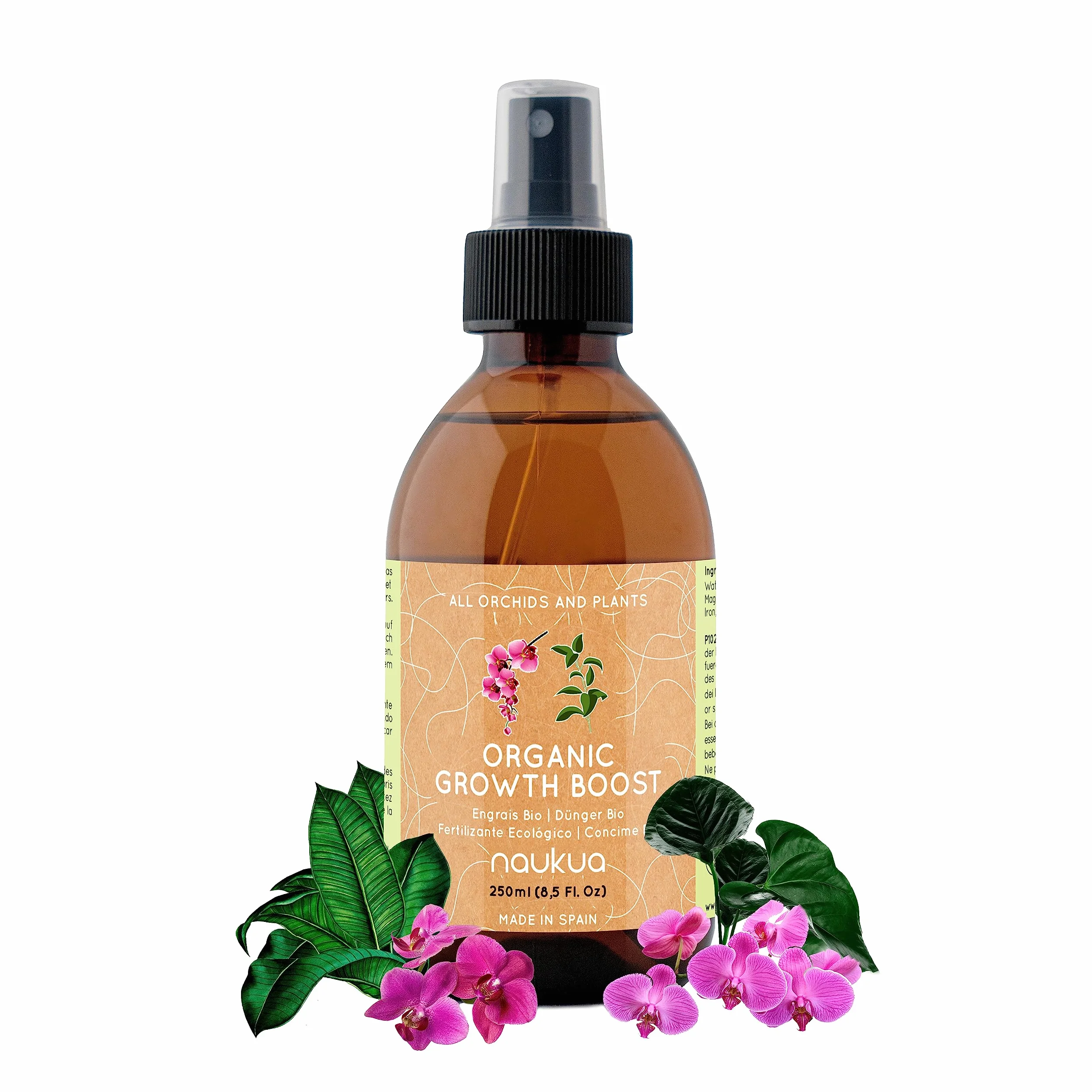 Organiczny Nawóz w Płynie z Orchidei 250ml - Naturalny Spray Gotowy Do Użycia