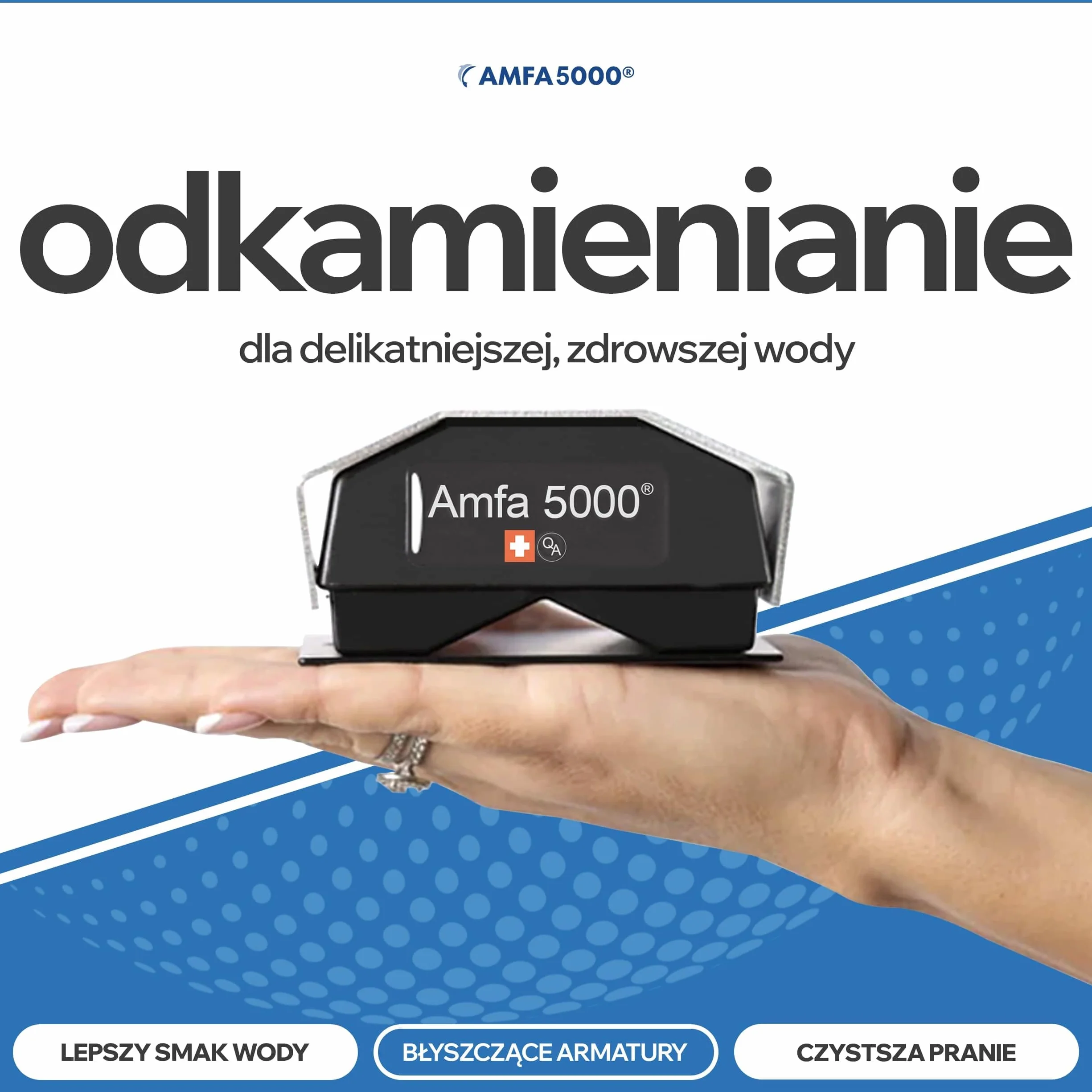 Amfa5000® System zmiękczacza wody alternatywa dla całego domu - magnetyczny zmiękczacz wody