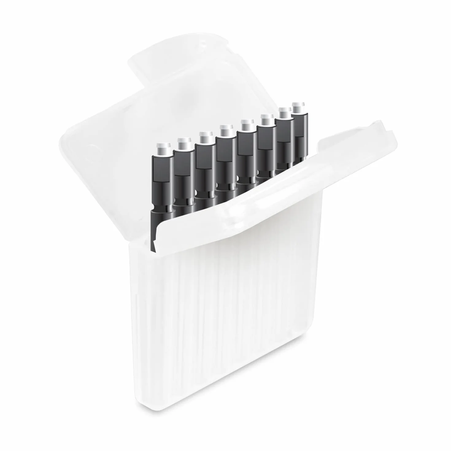 JB White 8 filtrów do uszu Mini-R WaxGuard kompatybilnych z aparatami do słuchu Signia Silk, słuchawkami Signia Ex oraz mini odbiornikami i mini odbiornikami 2.0 - zastępcze filtry do aparatów