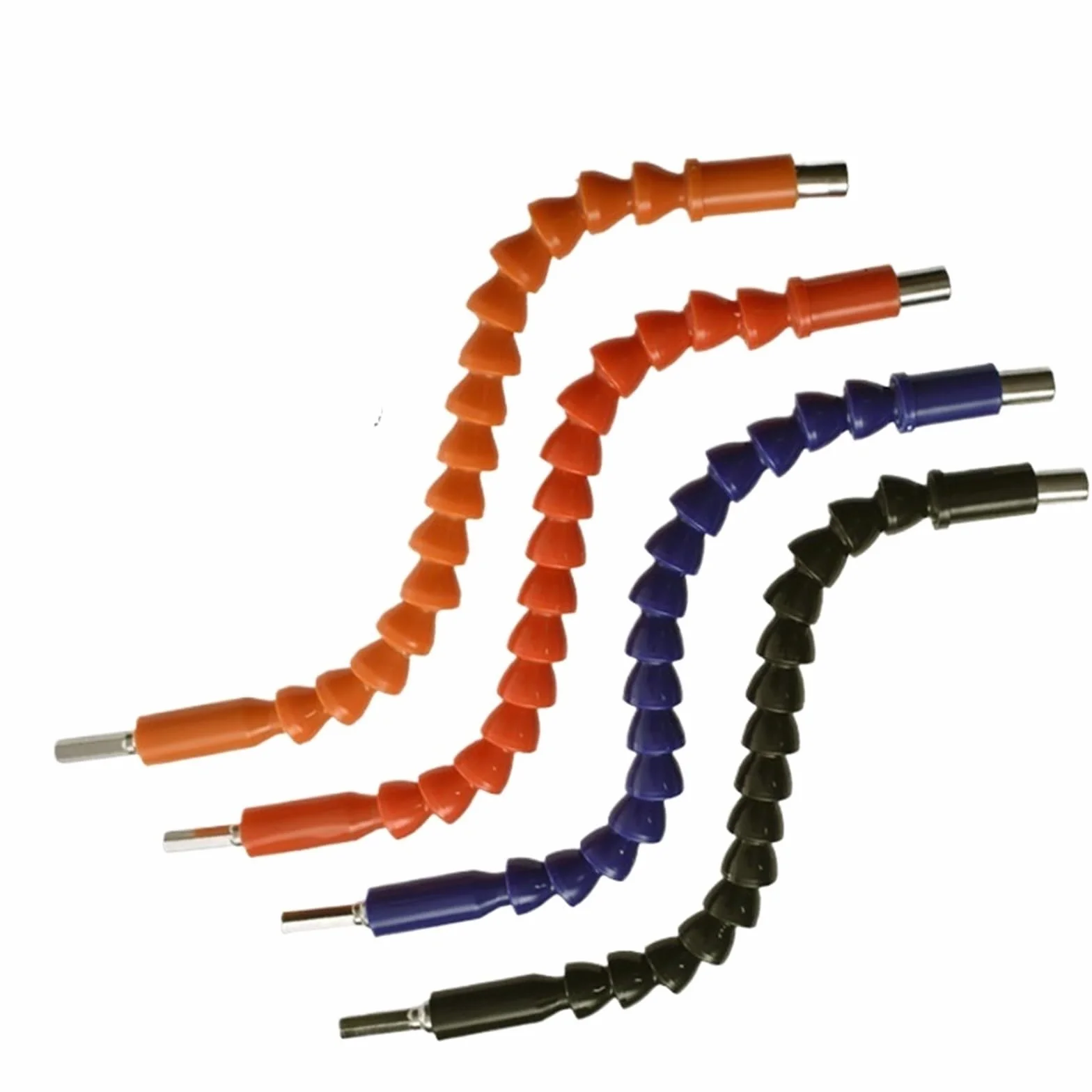 Elastyczne wiertło Elastyczny wałek wiertarski, magnetyczny uchwyt na bity, 1 szt. 295 mm do mocowania wiertła elektronicznego, trzpień sześciokątny 1/4"(Red)