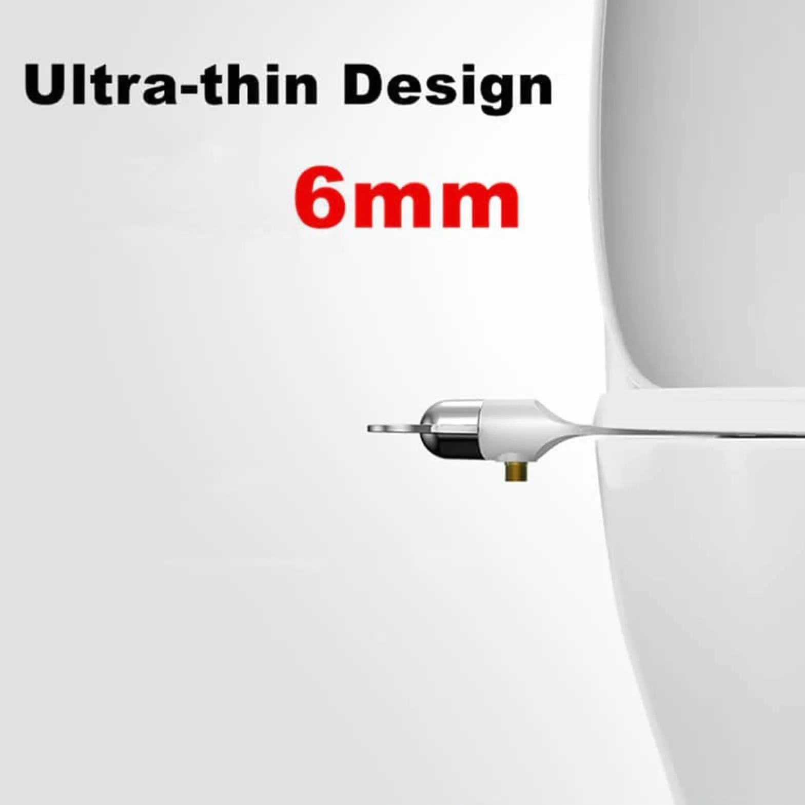 Bidet Toaleta Attacent Podwójna dysza Nonctric Fresh Water Spray Easy Inll HigieBidet dla najwyższego t i czystości