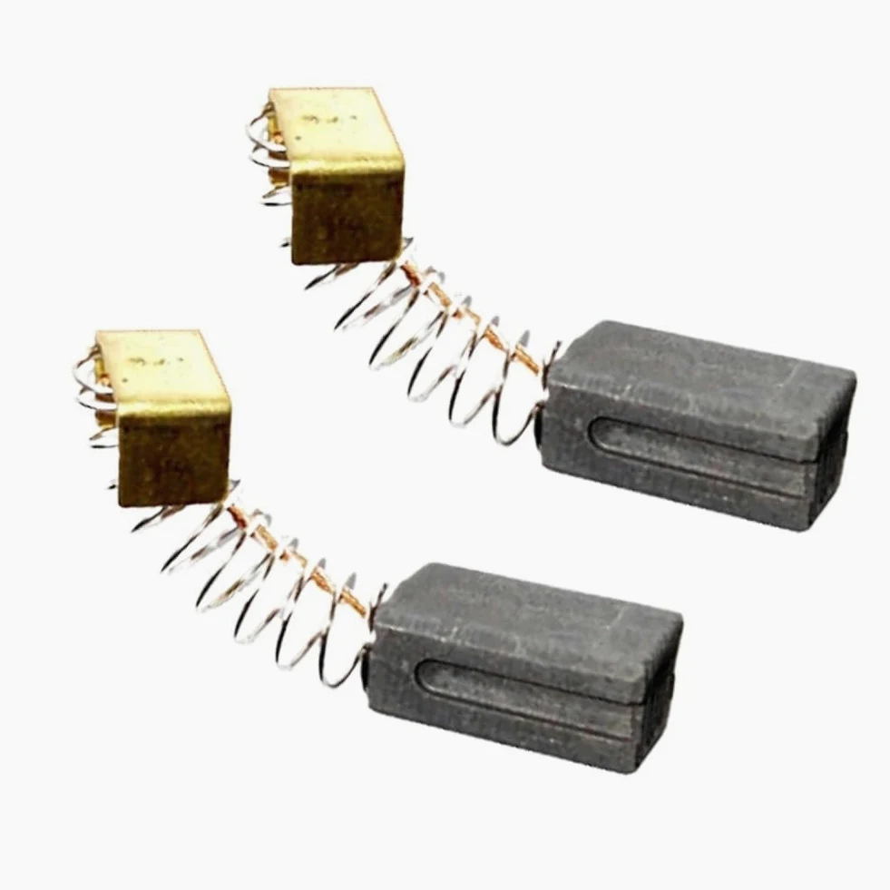 Szczotki węglowe 6 x 10 x 14 mm wiertło szlifierka elektryczna wymiana silników elektrycznych szczotka grafitowa akcesoria do elektronarzędzi