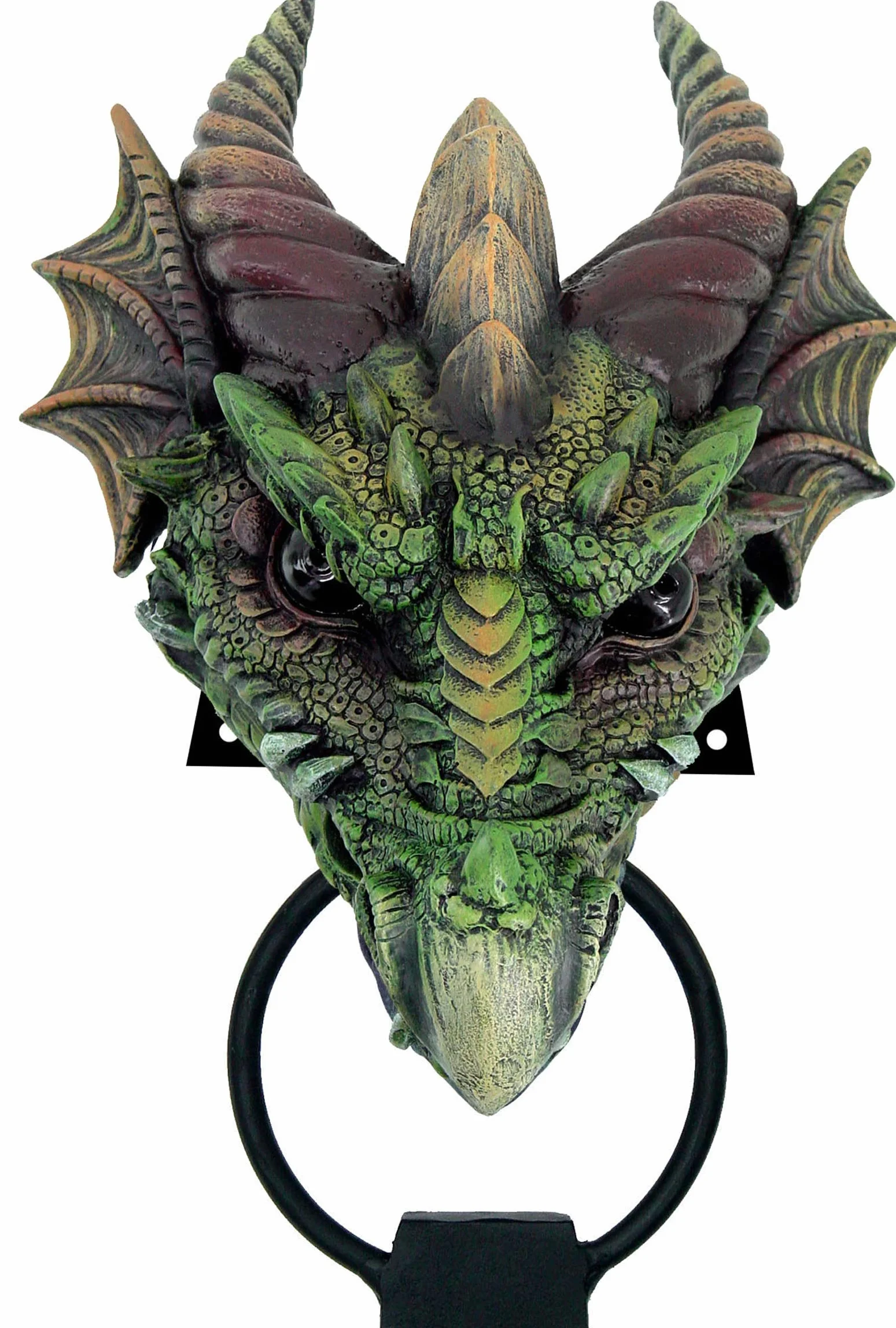 Nemesis Now Kryst Kołatka do drzwi 28 cm zielona