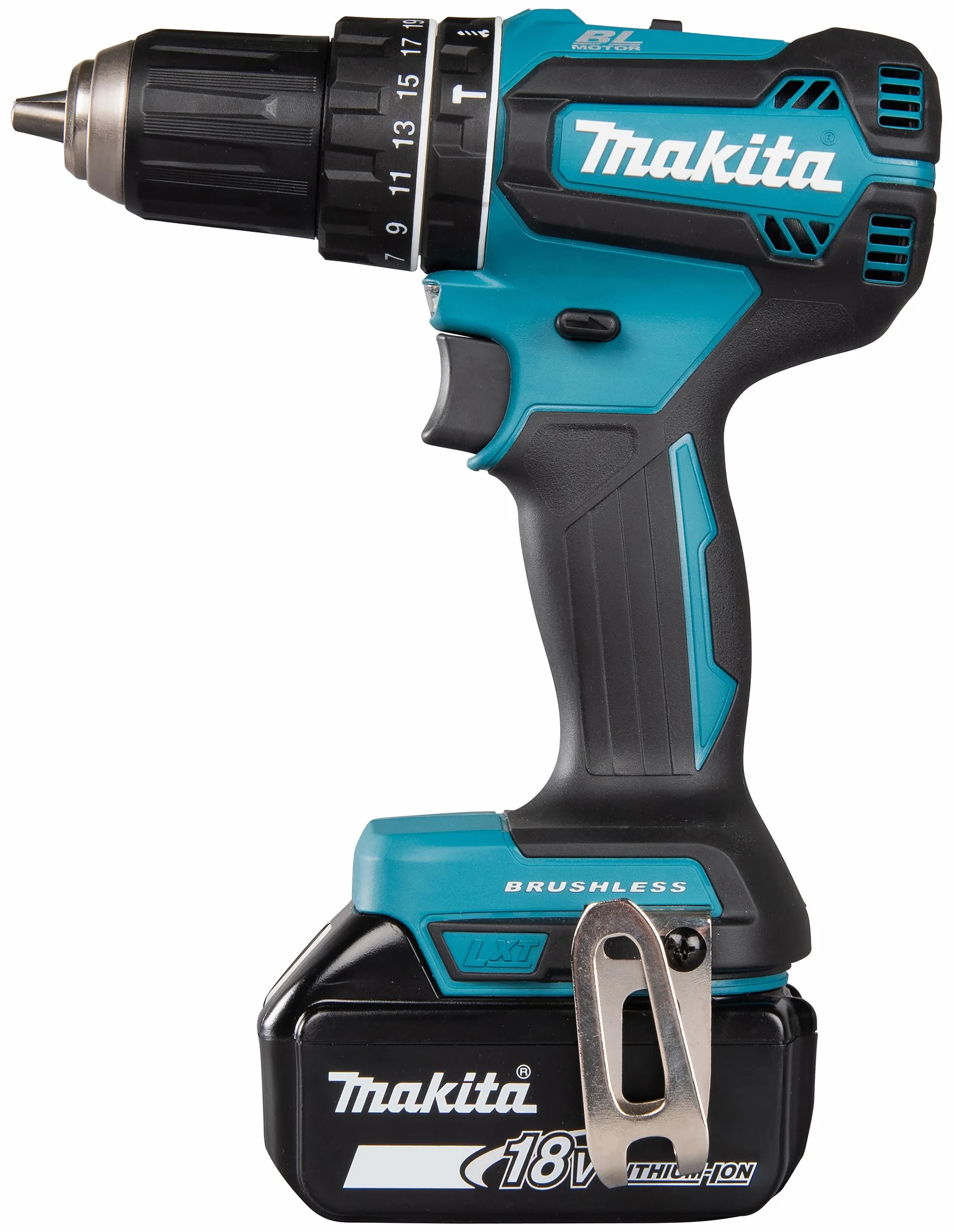 Makita Dhp485Rtj Wkrętarka, Zielony/Czarny, ‎25 x 7,9 x 18 cm; 1,8 kg