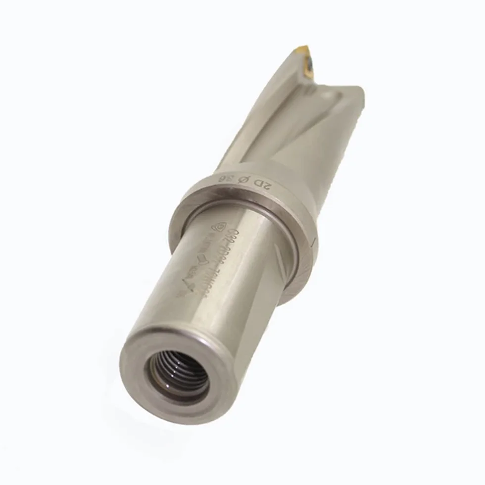 wiertła bity wiertła do metalu wiertło wewnętrzne 13mm-50mm głębokość 2/3/4/5D wiertło indeksowane U C32-D31-Wc06 4D (Color : C32-d29.5-wc05, Size : 3D)