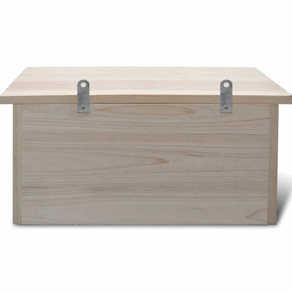 vidaXL Domki dla wróbli drewniane 2 szt. 44 x 15,5 x 21,5 cm