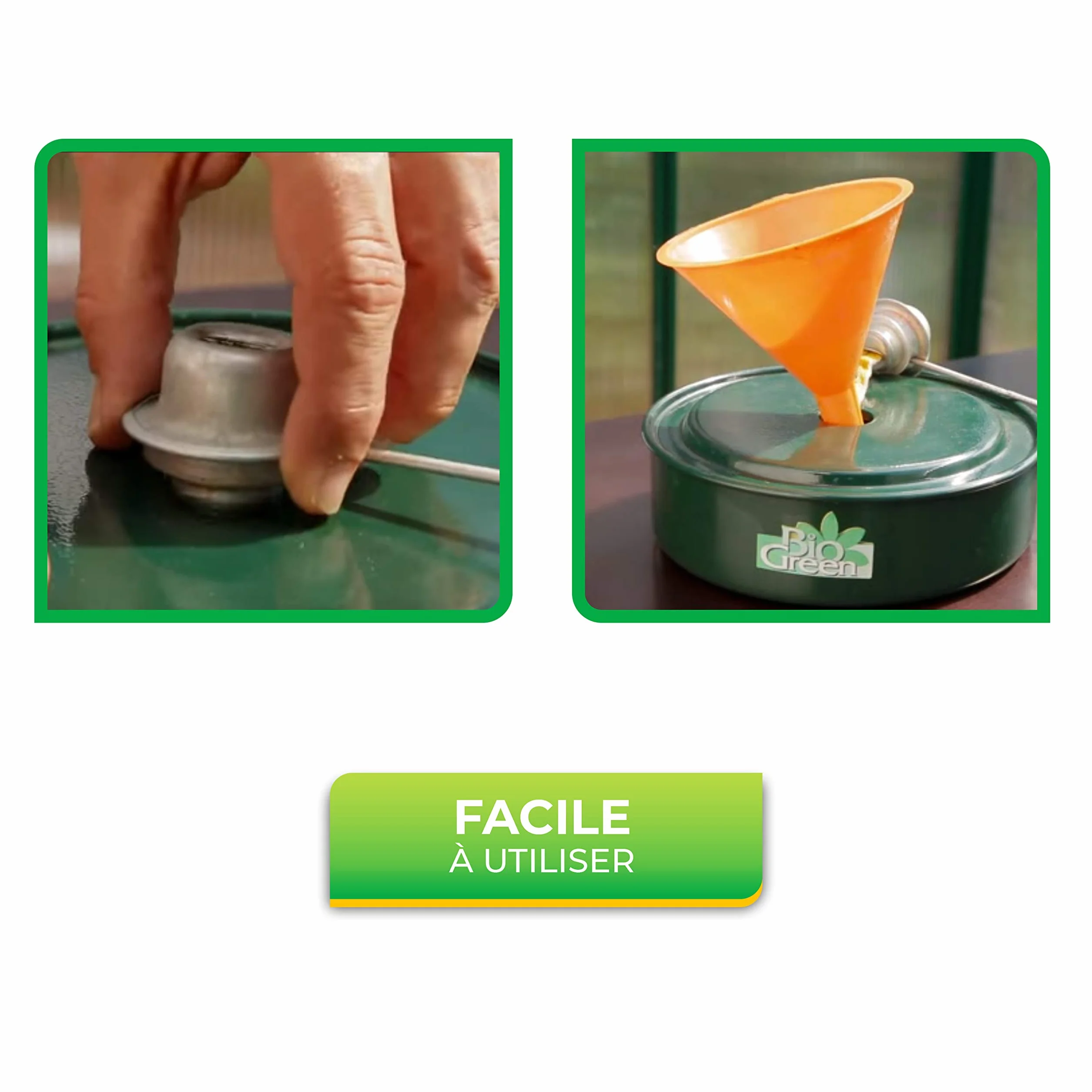 Bio Green Warmax Antifrost Ogrzewanie Parafinowe, Zielony/Czarny, Do 2 m²