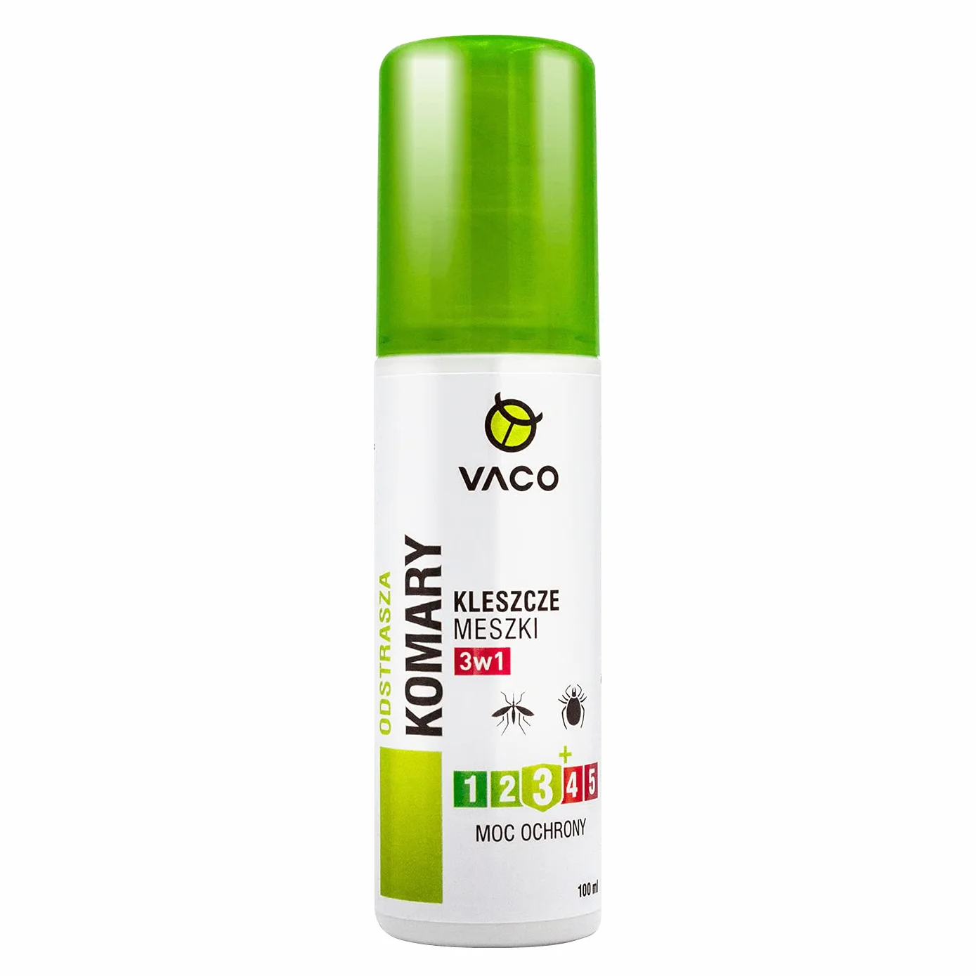 VACO Płyn na komary kleszcze i meszki 100 ml pump spray