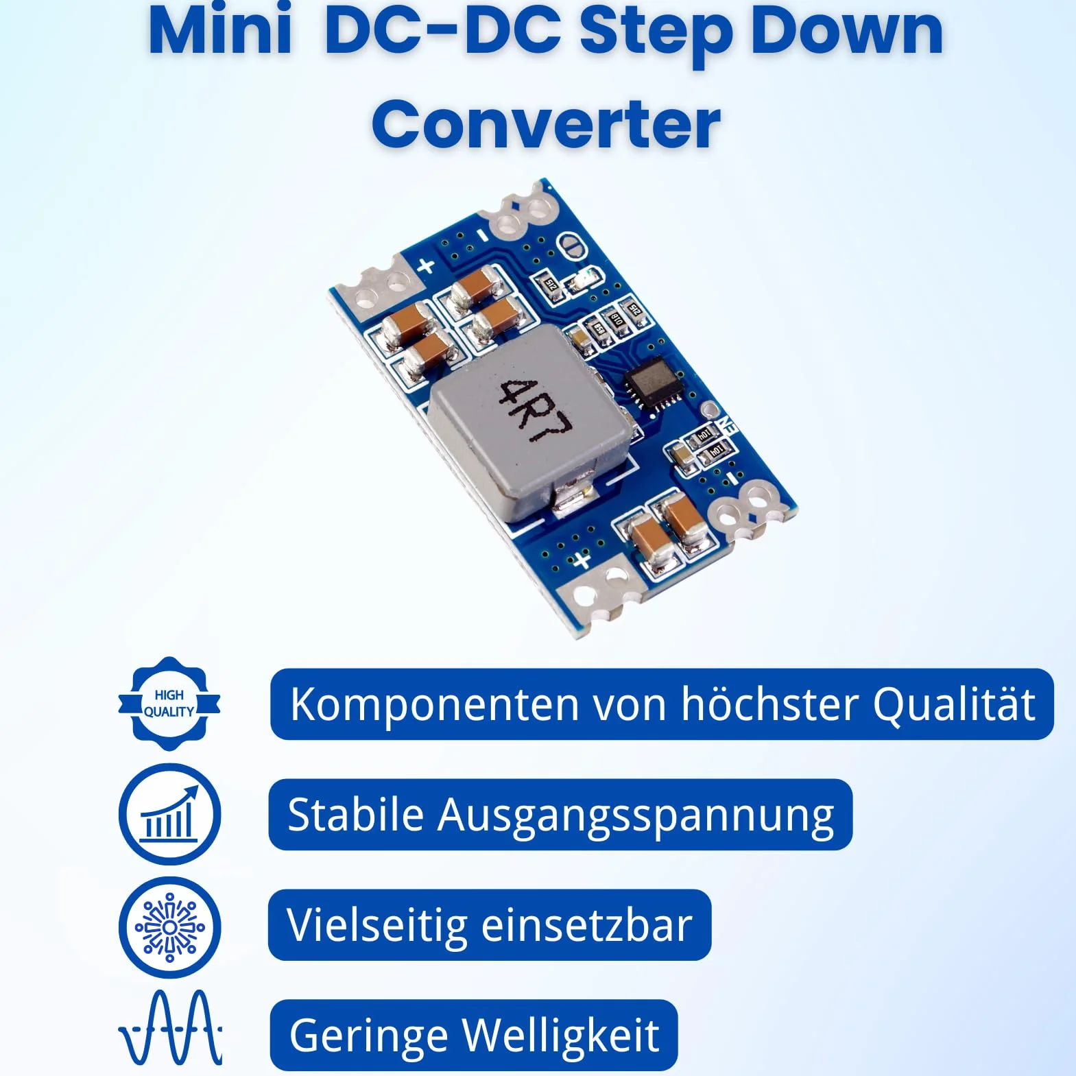 DC-DC Step Down Converter 5-20 V do 3,3 V Mini 560 przetwornica napięcia LAOMAO 3,3 V wyjście moduł zasilacza (opakowanie 6)