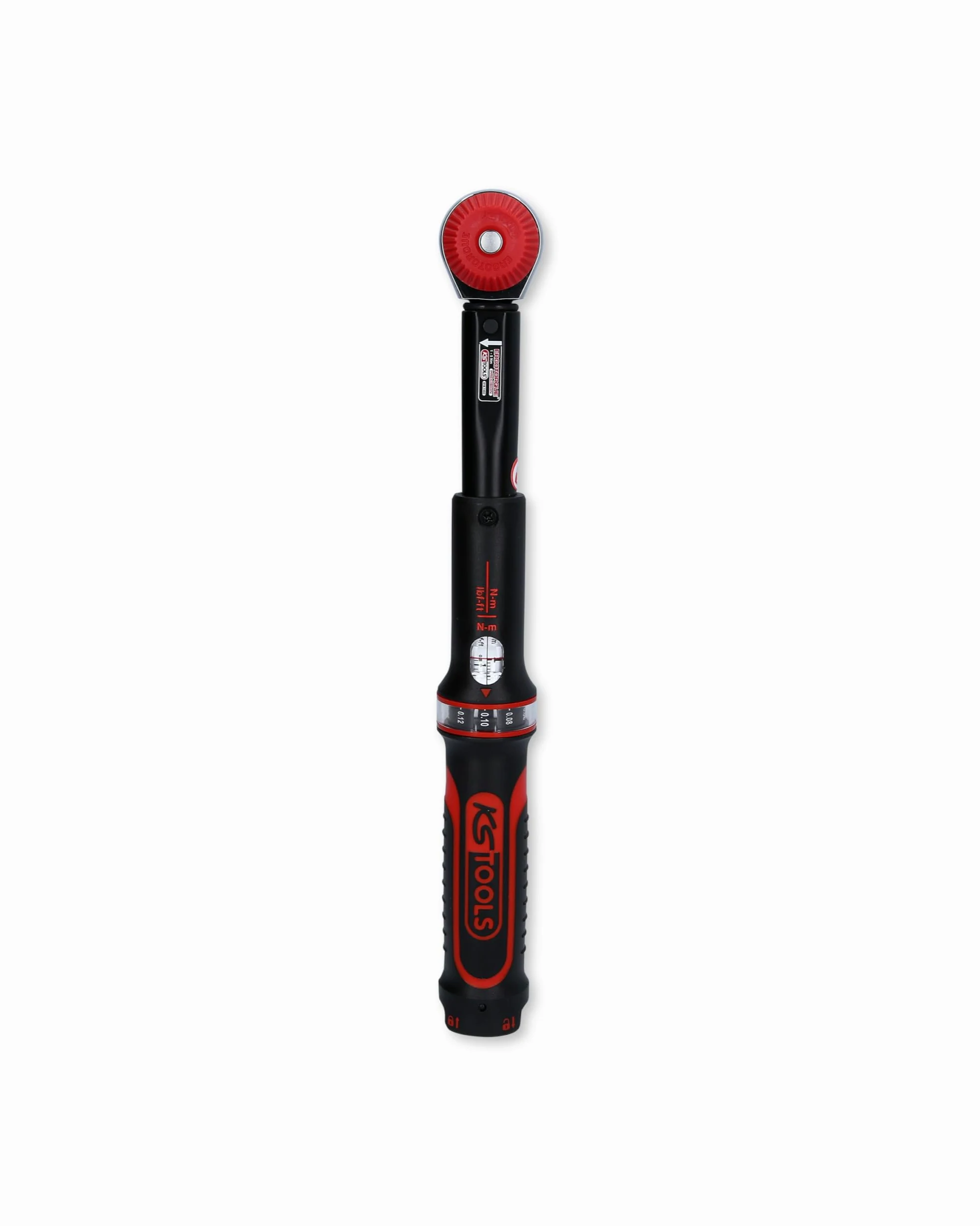 KS Tools 516.1402 1/4" ERGOTORQUE precision klucz dynamometryczny z obrotową głowicą grzechotkową, 1-5Nm