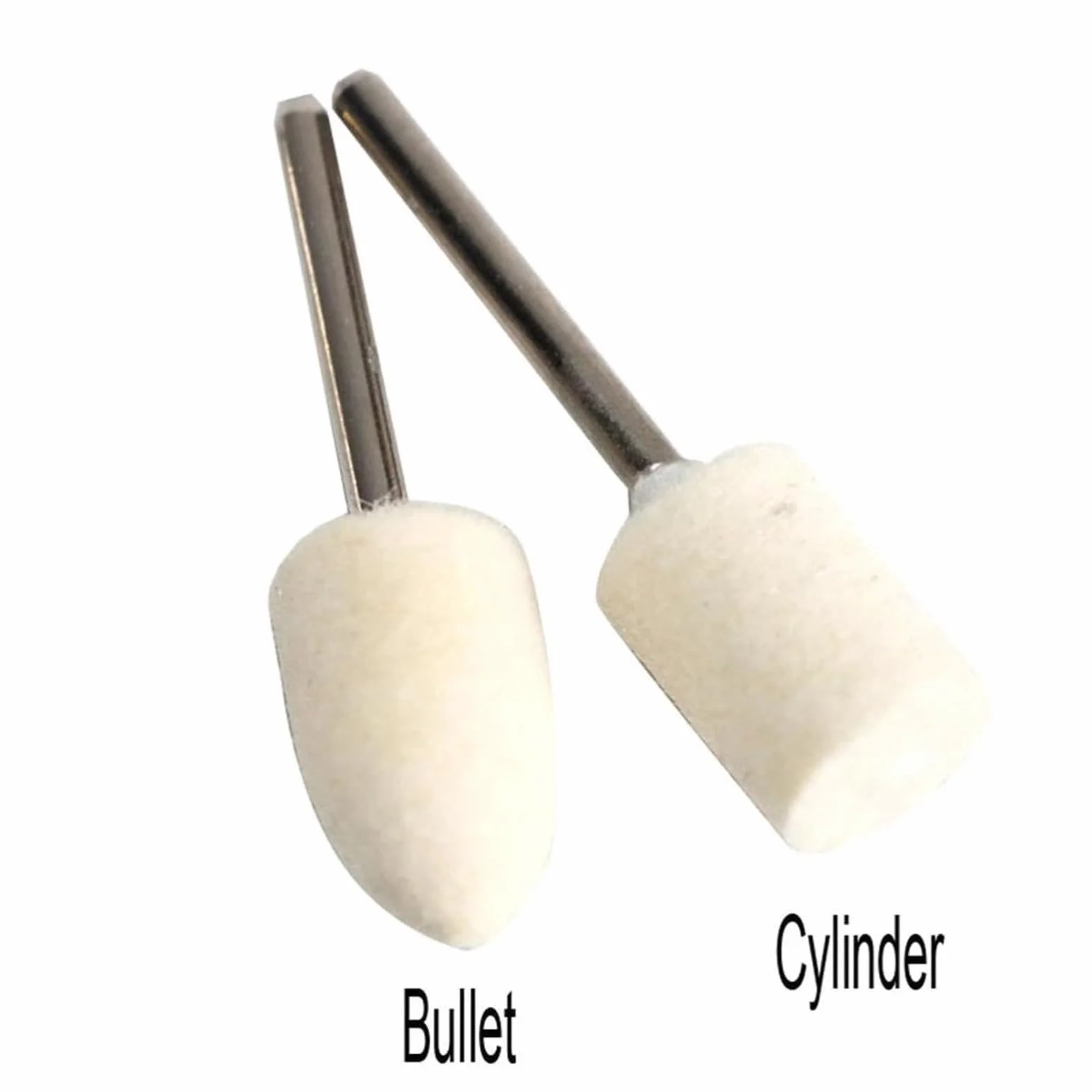 Narzędzia Do Tarcz Polerskich, Tarcze Listkowe 10 Szt. Wełniane Filcowe Tarcze Polerskie Do Polerowania Głowica Szlifierska Filcowa Tarcza Polerska/4Mm/Bullet-Type