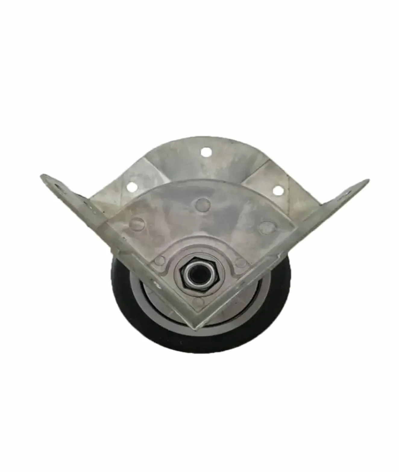 3-calowy wspornik ze stopu aluminium obudowa samolotu specjalne kółka ciche gumowe koła narożne 1 sztuka szara torba
