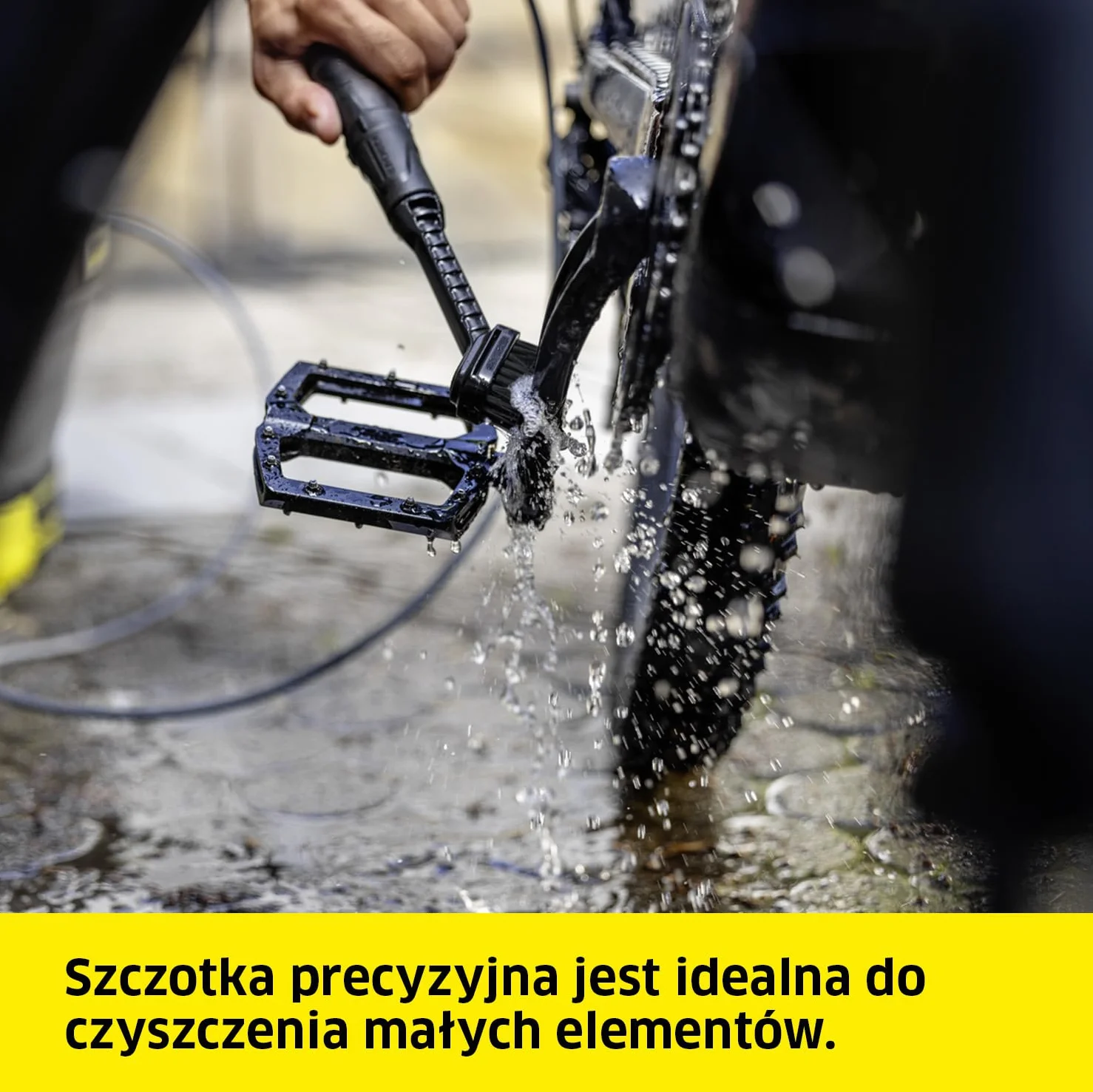 Kärcher szczotka precyzyjna do trudno dostępnych miejsc kompatybilna z OC 3, OC 3 Plus, OC 3 Foldable