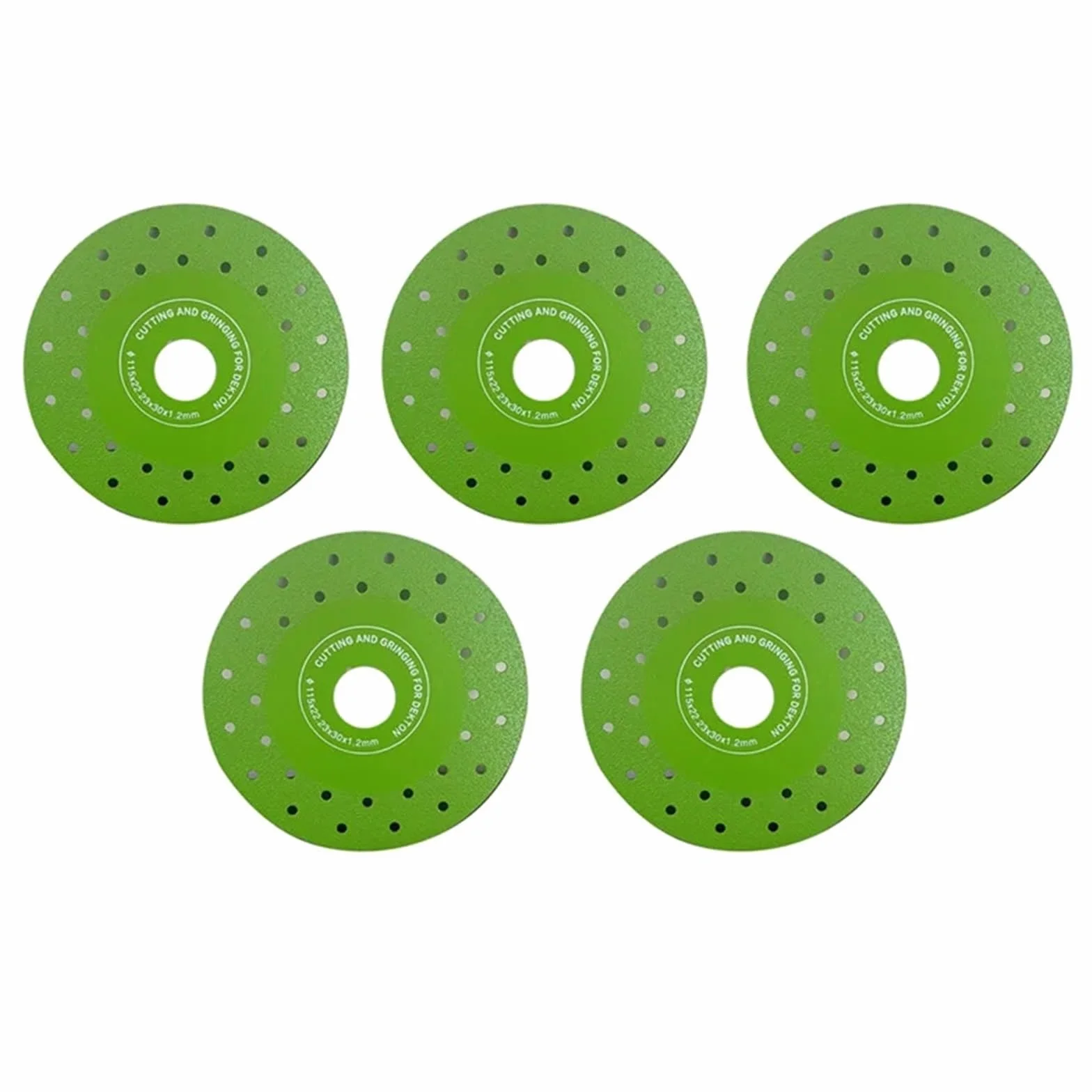 Diamentowa tarcza do cięcia płytek 4,5 cala 8/20 sztuk Diamentowe brzeszczoty porcelany, marmuru, granitu, szkła Jade Ściernica szlifierki kątowej(20pcs)