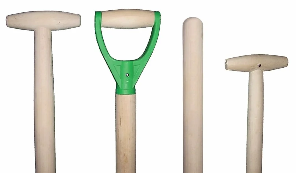 AGROHIT Trzonki do łopat z drewna bukowego 150 cm 3 sztuki