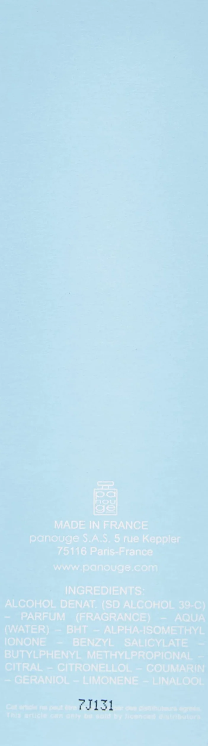 Masaki Paris Aqua Mat Homme woda toaletowa w sprayu, 1 opakowanie (1 x 40 ml)