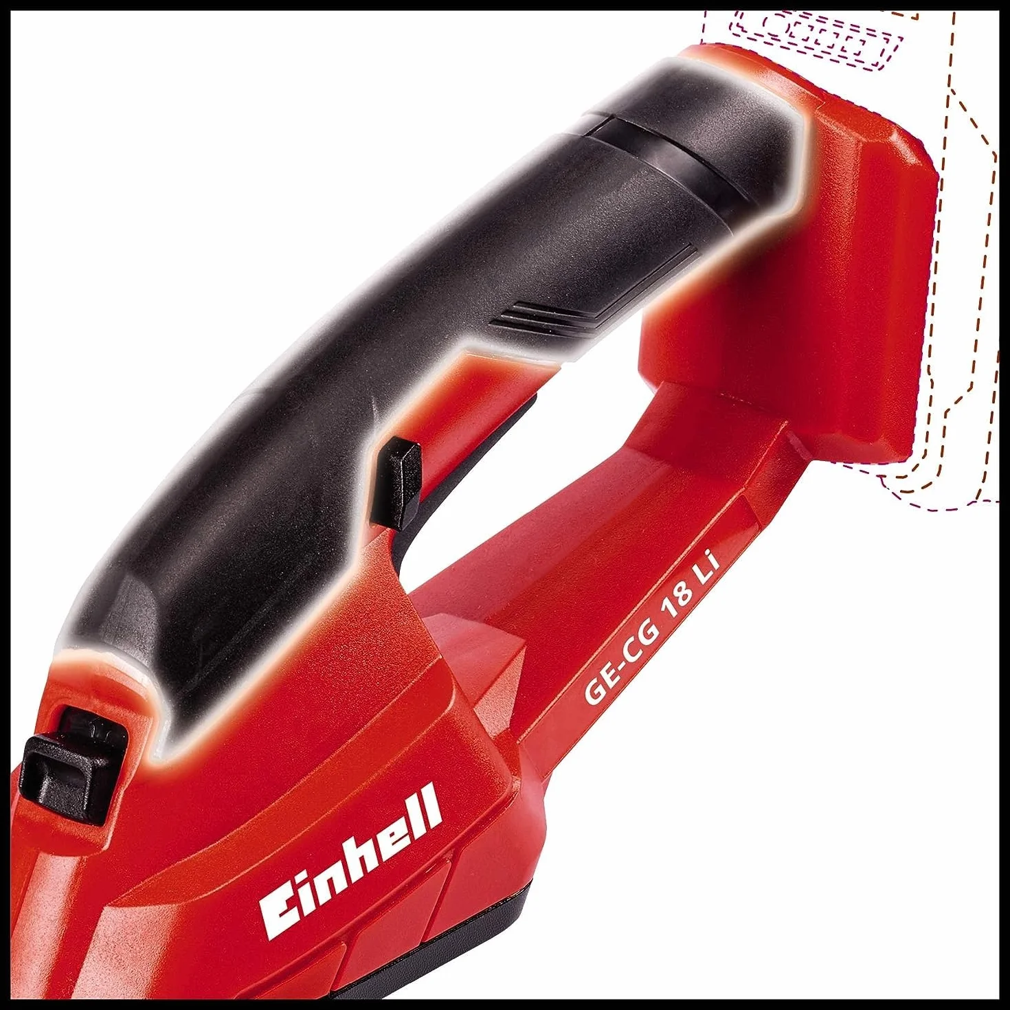 Einhell GC-CG 18 Li-Solo Power X-Change Akumulatorowe nożyce do trawy i krzewów 18 V 200 mm 100 mm Li-ion
