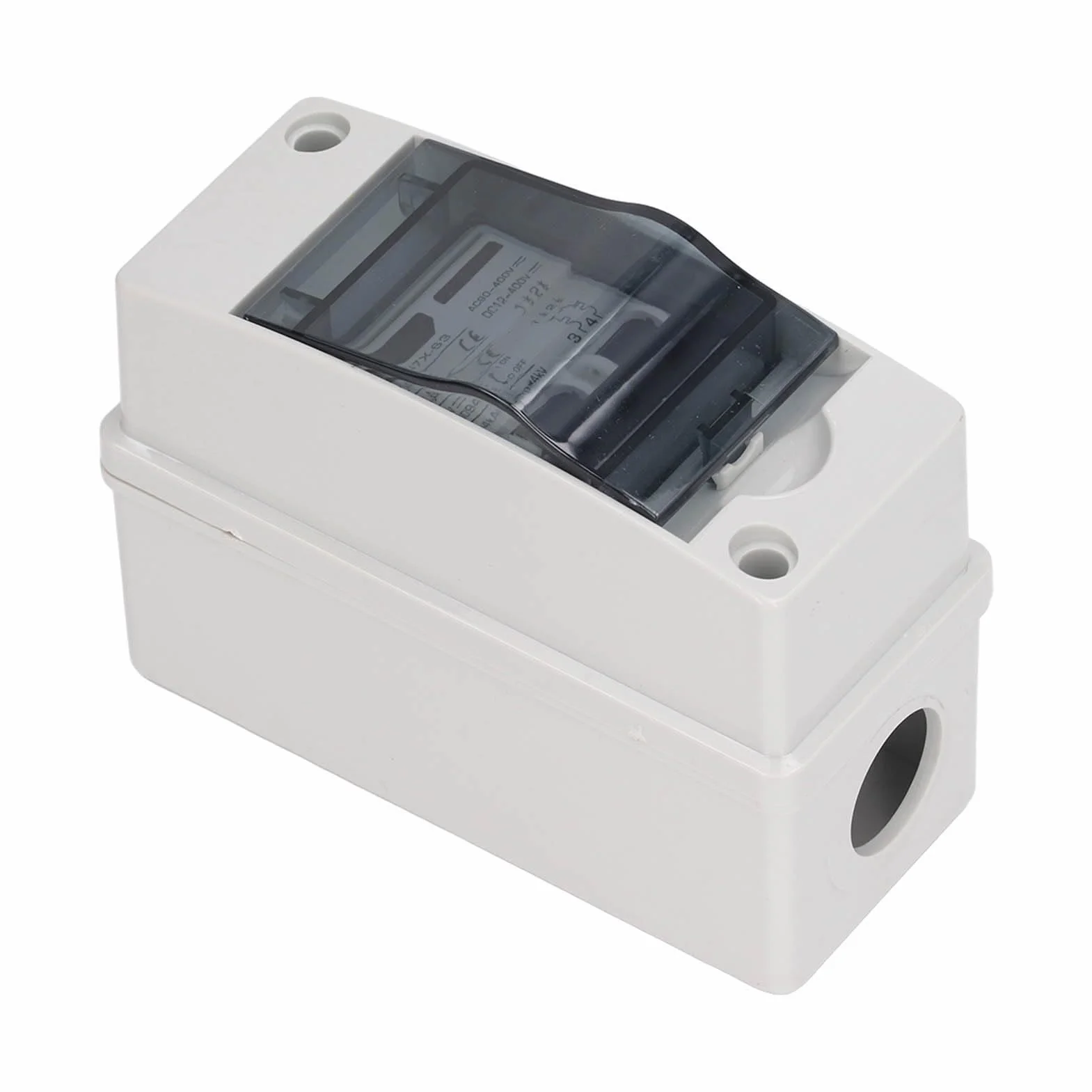Rozłącznik Solarny 2P 63 Amp IP65 Wodoodporny DC Miniaturowy Przerywacz do Systemu Fotowoltaicznego DC 12V do 400V AC 90 do 400V