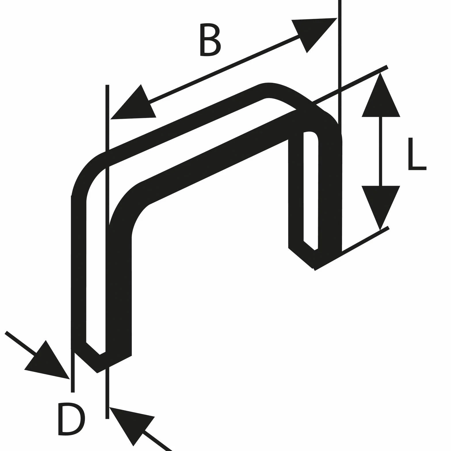 Bosch Zszywacz ręczny HT 14 (drewno, typ zszywek 53) & Bosch Accessories Zszywka z cienkiego drutu, typ 53 11,4 x 0,74 x 10 mm