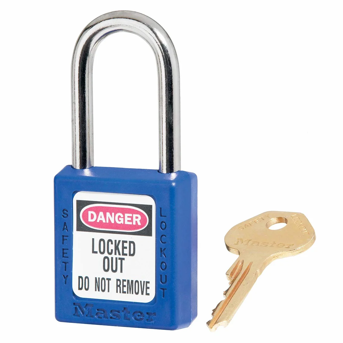 Master Lock ML410BLU klucz inny kłódka, niebieski