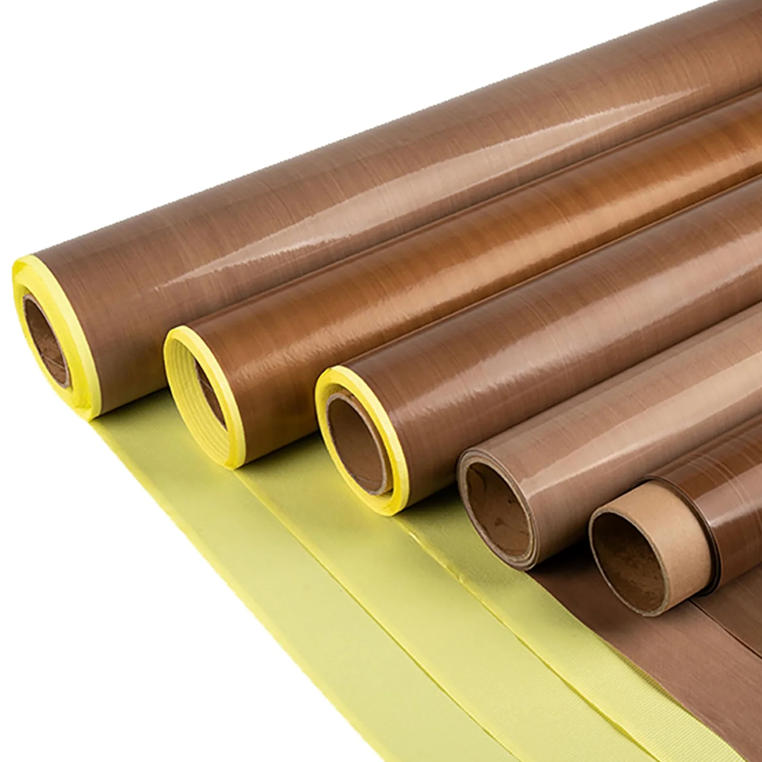 1 szt. Taśma izolacyjna PTFE PEFT - 100x100cm nieprzywierająca taśma klejąca z włókna szklanego do pras termicznych, maszyn zgrzewających i drukarek(0.3mmthick 1mx1m)