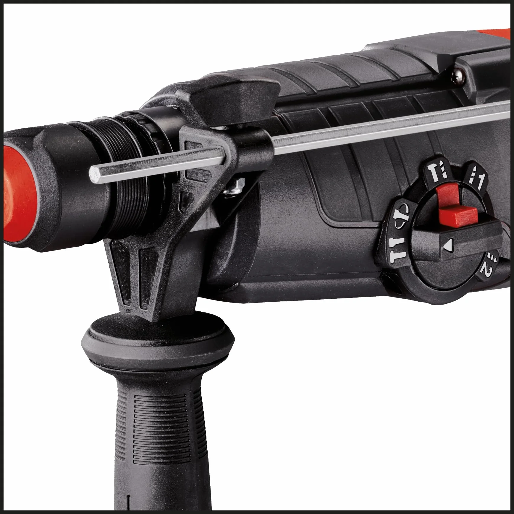 Einhell Młot udarowy TE-RH 950 5F (950 W, 2-biegowa przekładnia, udarność 3 J, mocowanie SDS-plus, moc wiercenia 28 mm w betonie, ogranicznik głębokości wiercenia, dostarczany w walizce)