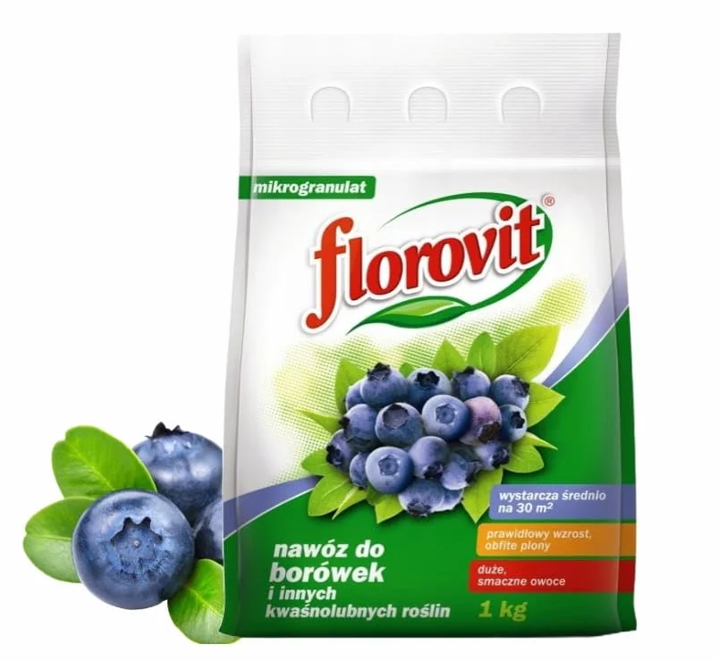 Florovit nawóz do borówek i roślin kwaśnolubnych 1kg