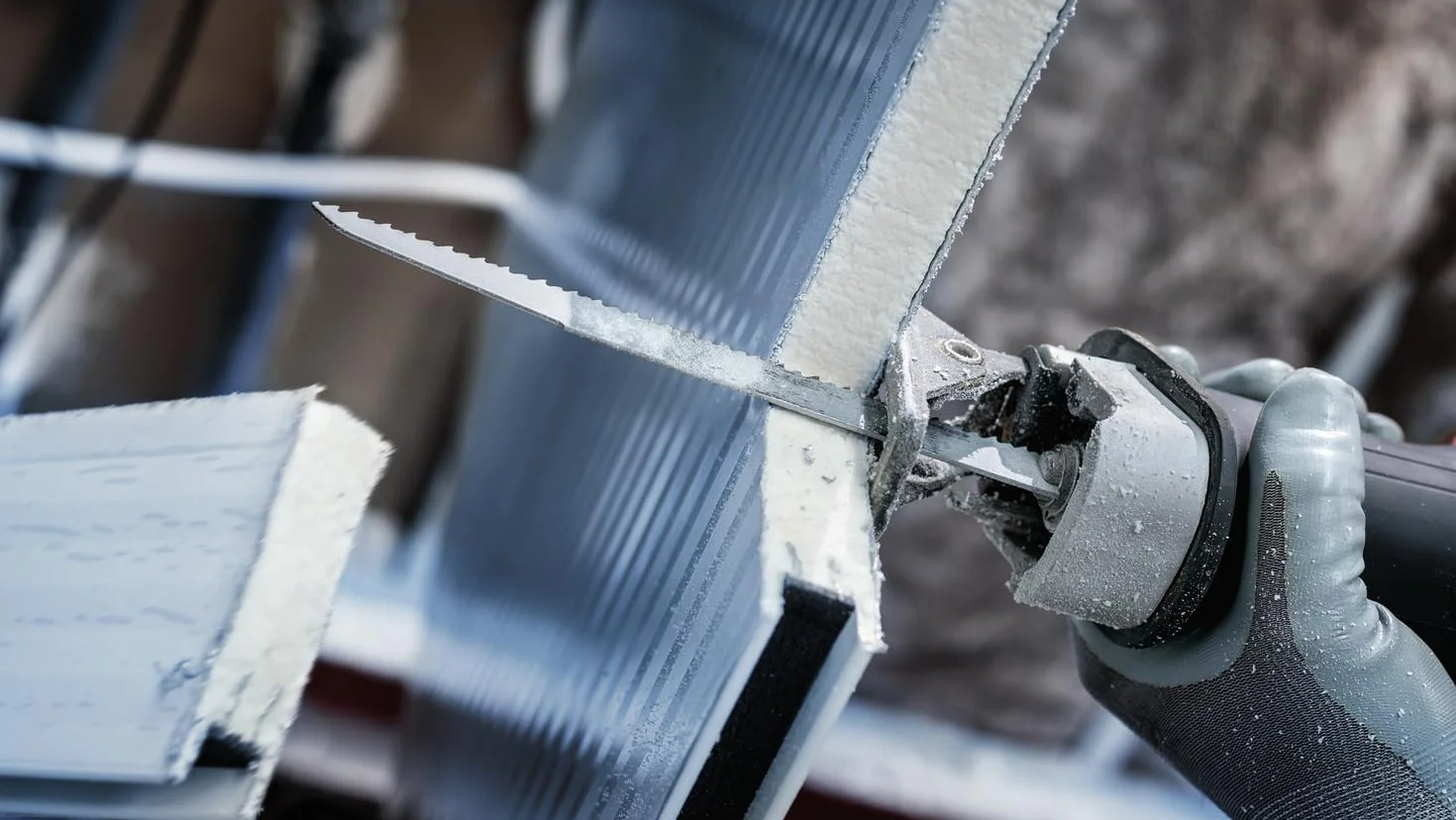 Bosch 12x Zestaw brzeszczotów do piły szablastej PRO Demolition, 12 szt. (do Rury i profile metalowe, Metale nieżelazne, Długość mm, Professional Akcesoria Piła szablasta)