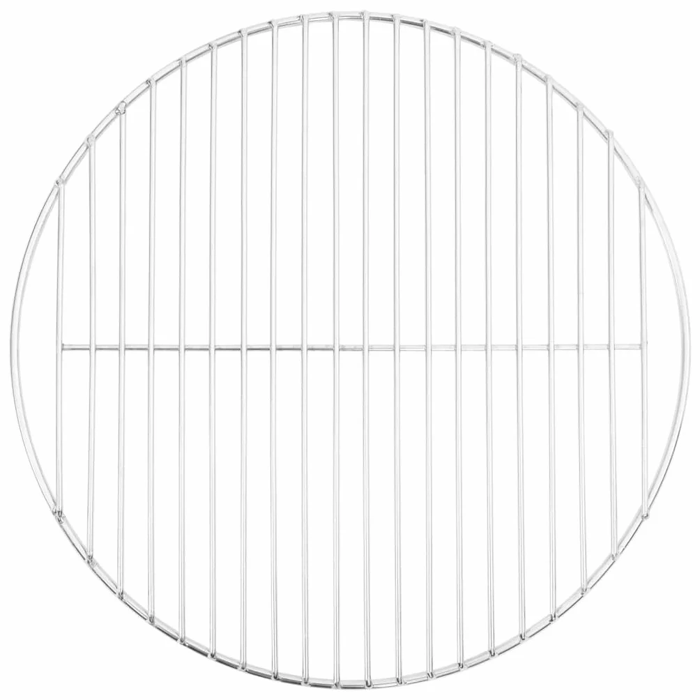 vidaXL Ruszt do grilla okrągły Ø40 cm stal nierdzewna 304