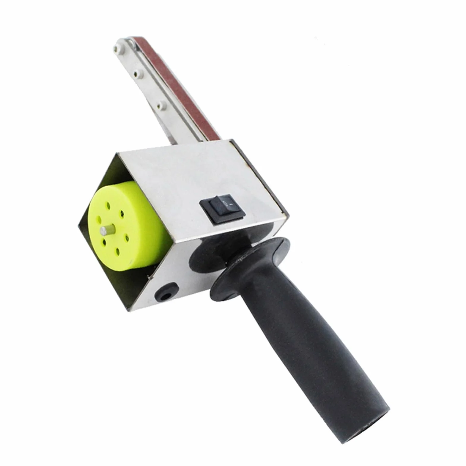 Szlifierka polerska Elektryczna szlifierka taśmowa szlifierka kątowa Mini DIY szlifowanie elektryczne szlifierka narzędzia 330x10MM pasy ścierne Potężna moc(795 and Power)