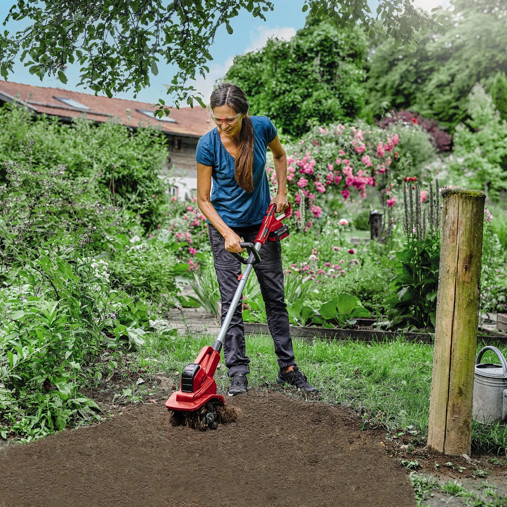 Einhell Glebogryzarka akumulatorowa GE-CR 18/20 Li E-Solo Power X-Change 18 V Li-Ion