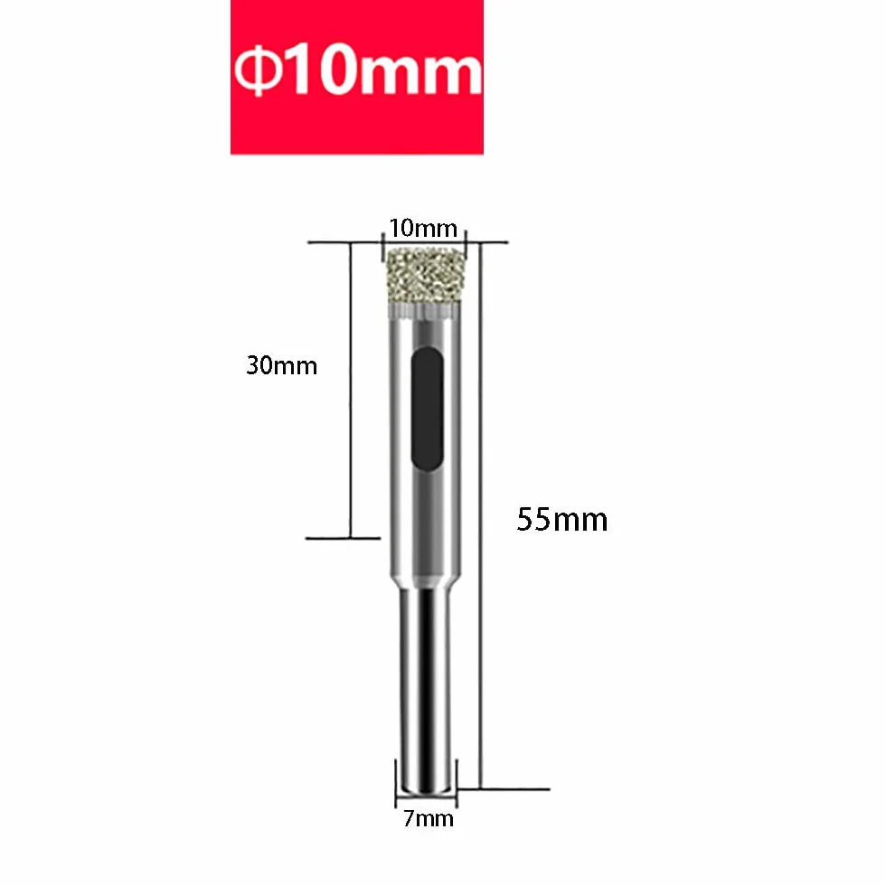 1 x diamentowa otwornica 12 mm wiertło otwornica do płytek szklanych marmuru granitu 3 200 mm diamentowe otwornice