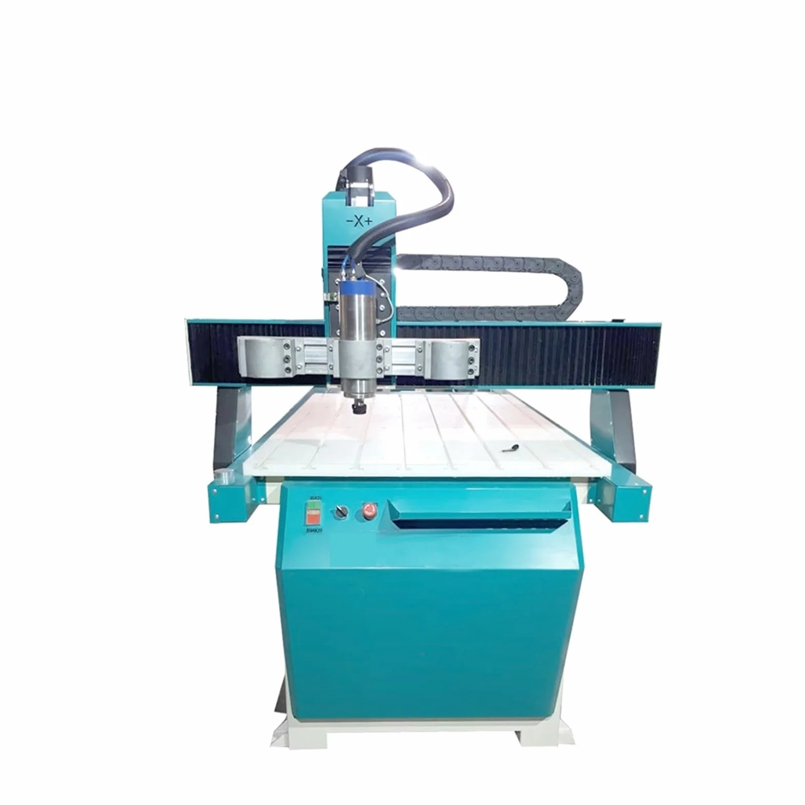 2.2KW ER20 80mm Wrzeciono Chłodzone Wodą CNC Grawerowanie Frezarka Ploter 4 Sztuk Łożyska Wysoce Zoptymalizowany(Steel Ball Bearing)