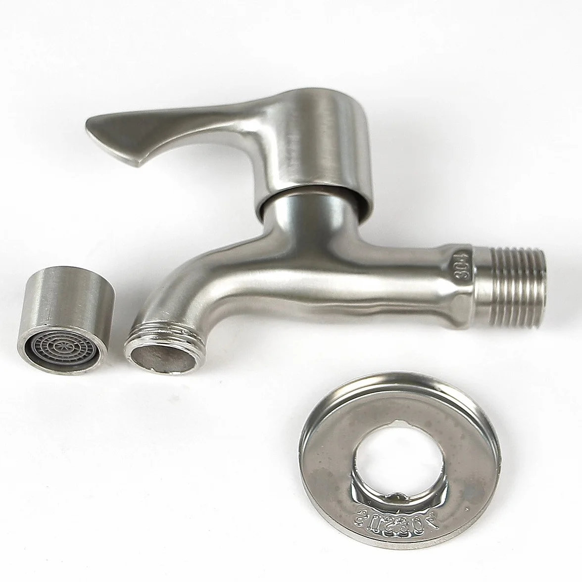 Kran z żeliwa stali nierdzewnej 304 1/2" odpływowy