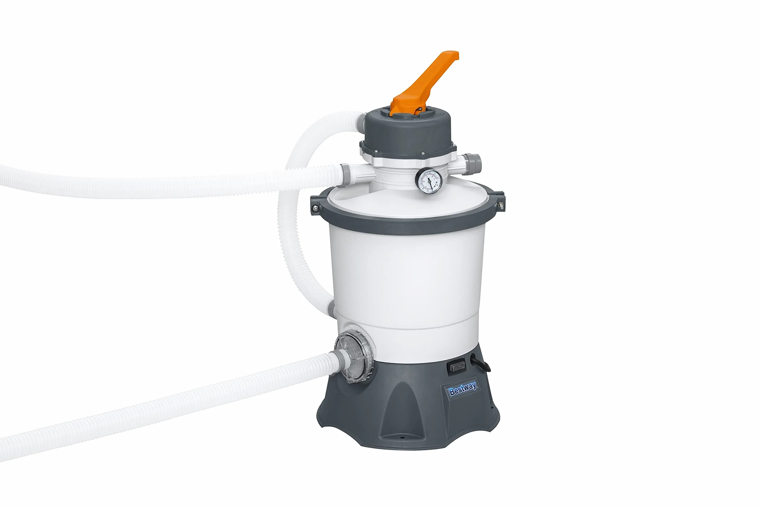 Bestway Filtr Piaskowy 3028 l/h Szary Pomarańczowy