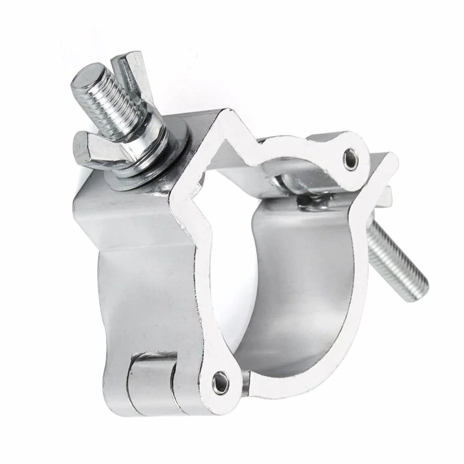 2 szt. Światło sceniczne ze stopu aluminium Zacisk kratownicowy Szybkozłączka Uchwyt zaciskowy 18-52 mm Haczyki do zawieszania lamp(18-21mmx2mm)